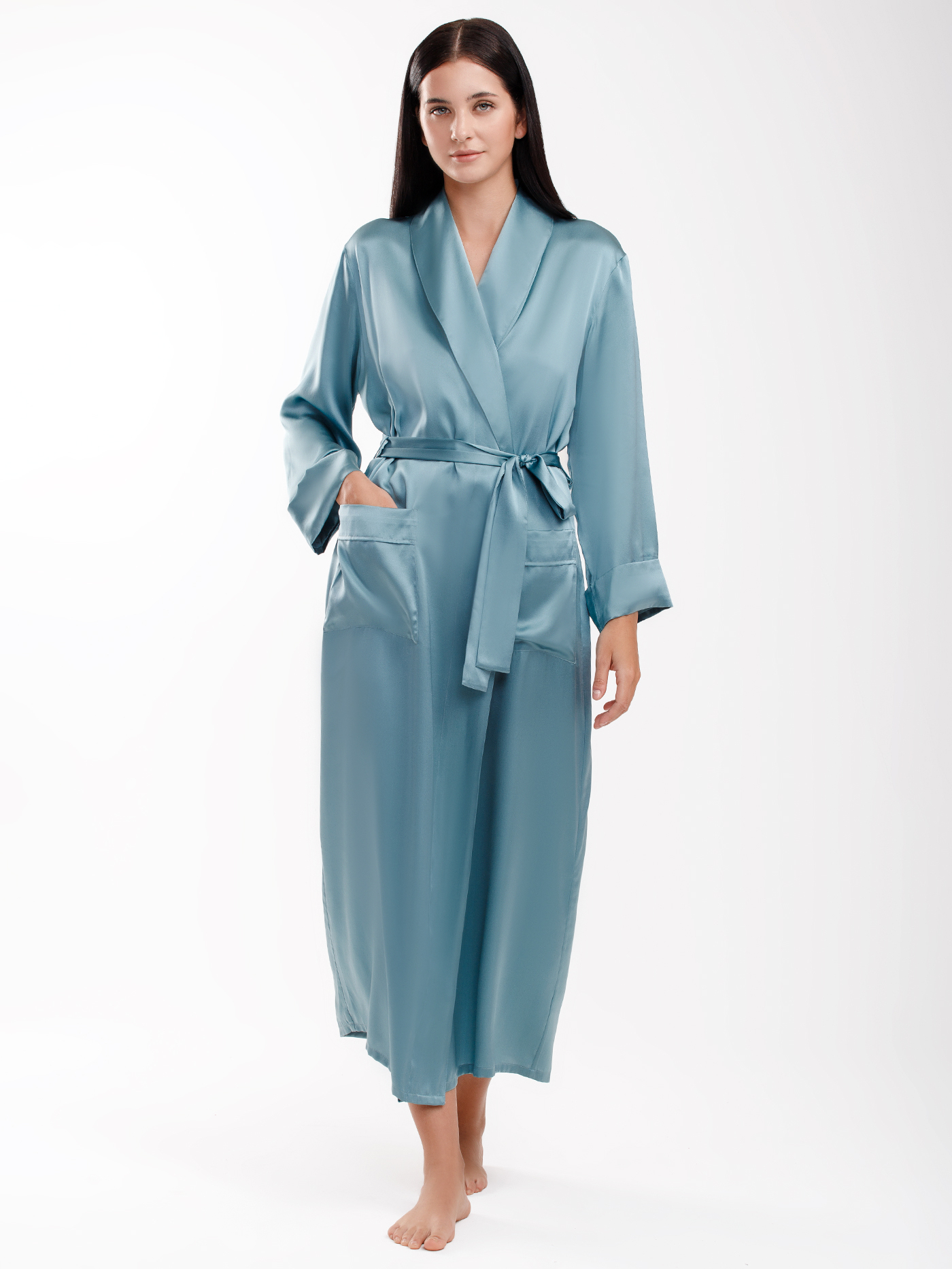 Халат длинный