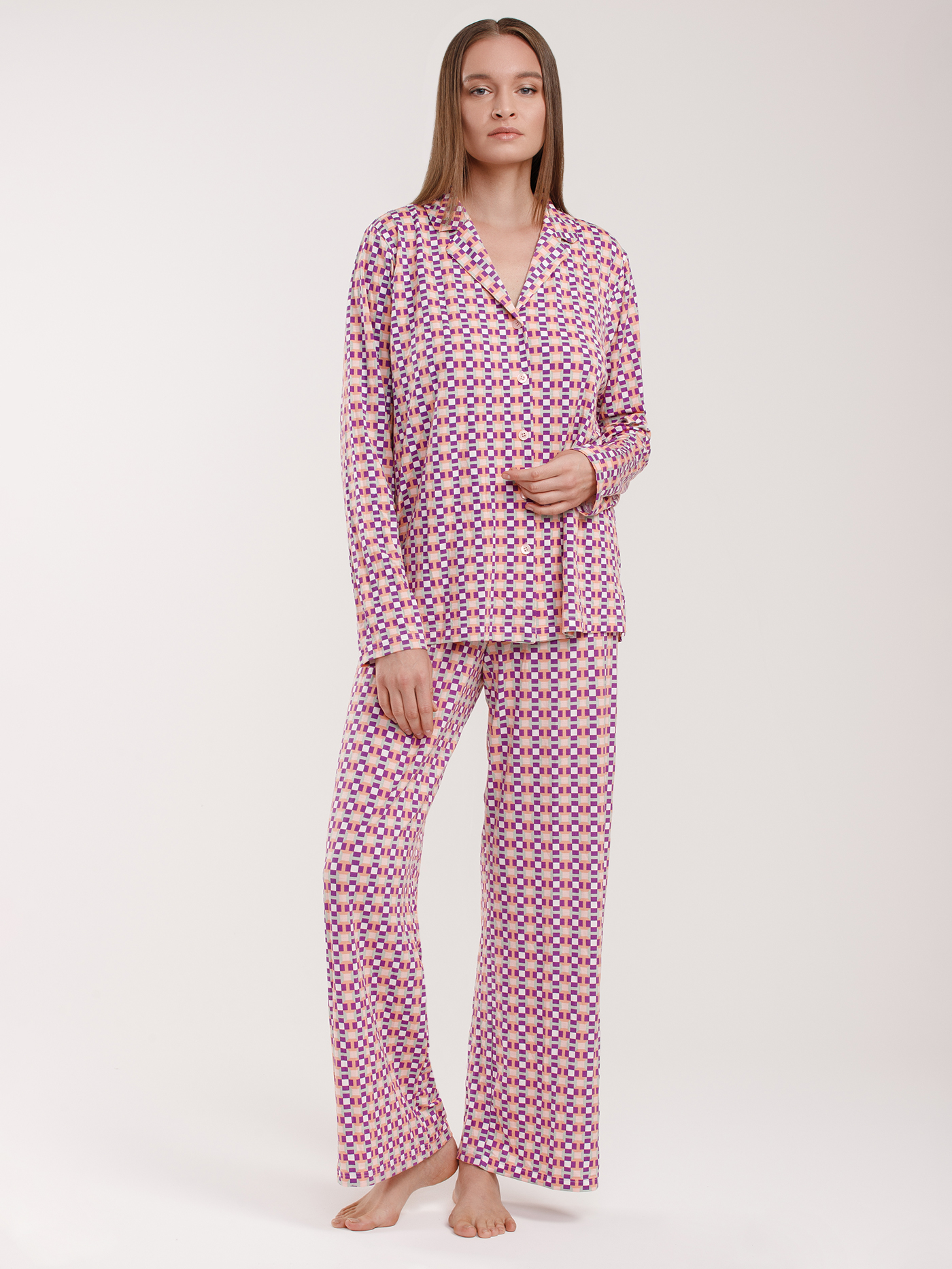 Пижама рубашка / брюки