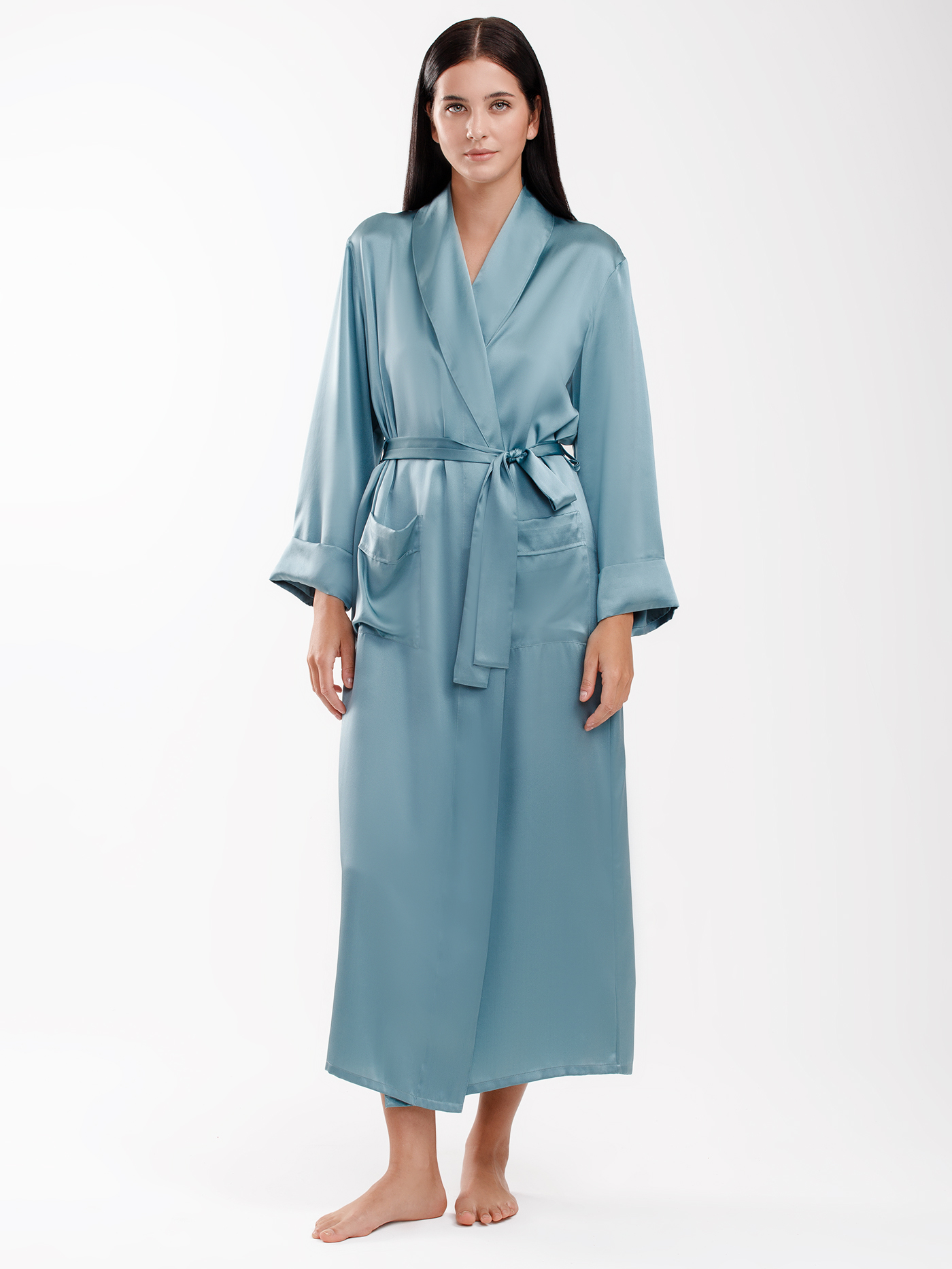 Халат длинный