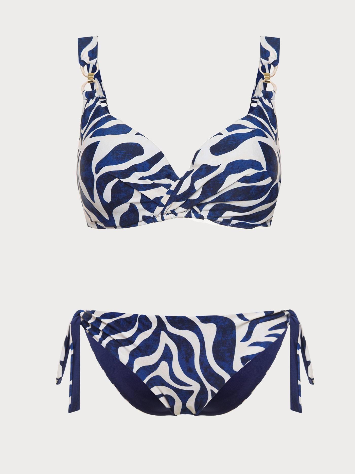 Купальник раздельный push-up / слип