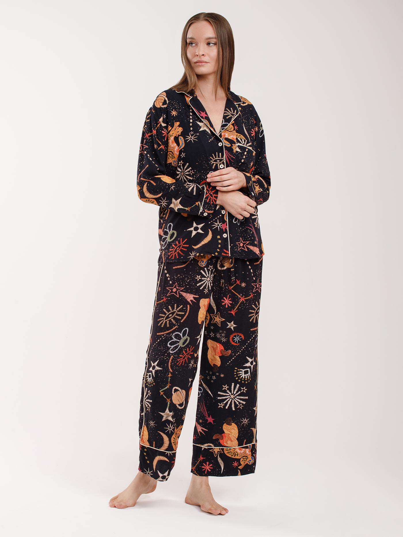 Пижама рубашка / брюки