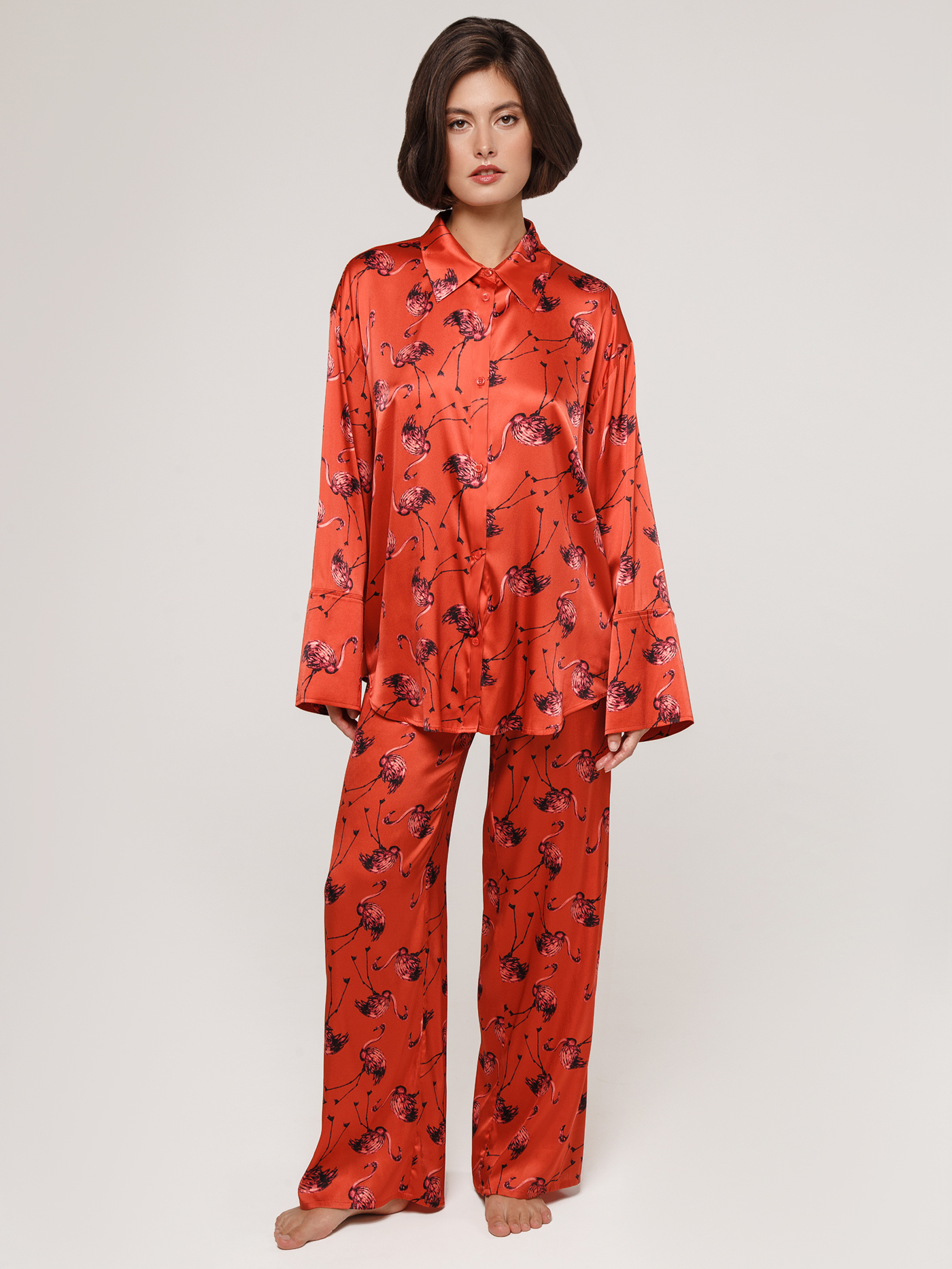 Пижама рубашка / брюки