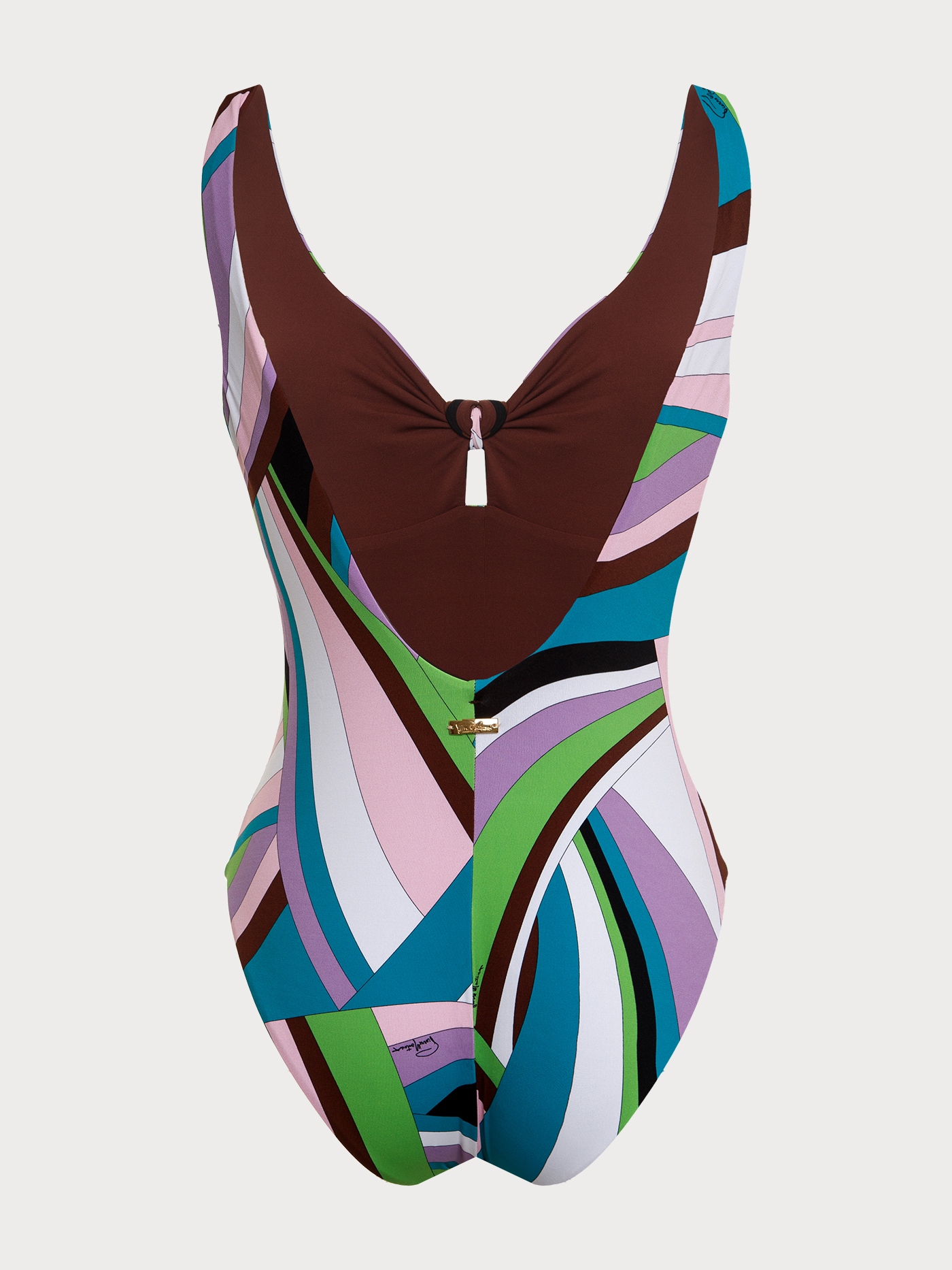 Купальник слитный с мягкой чашкой