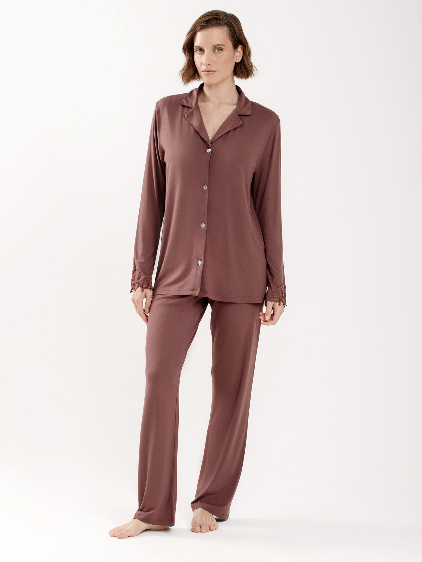 Пижама рубашка / брюки