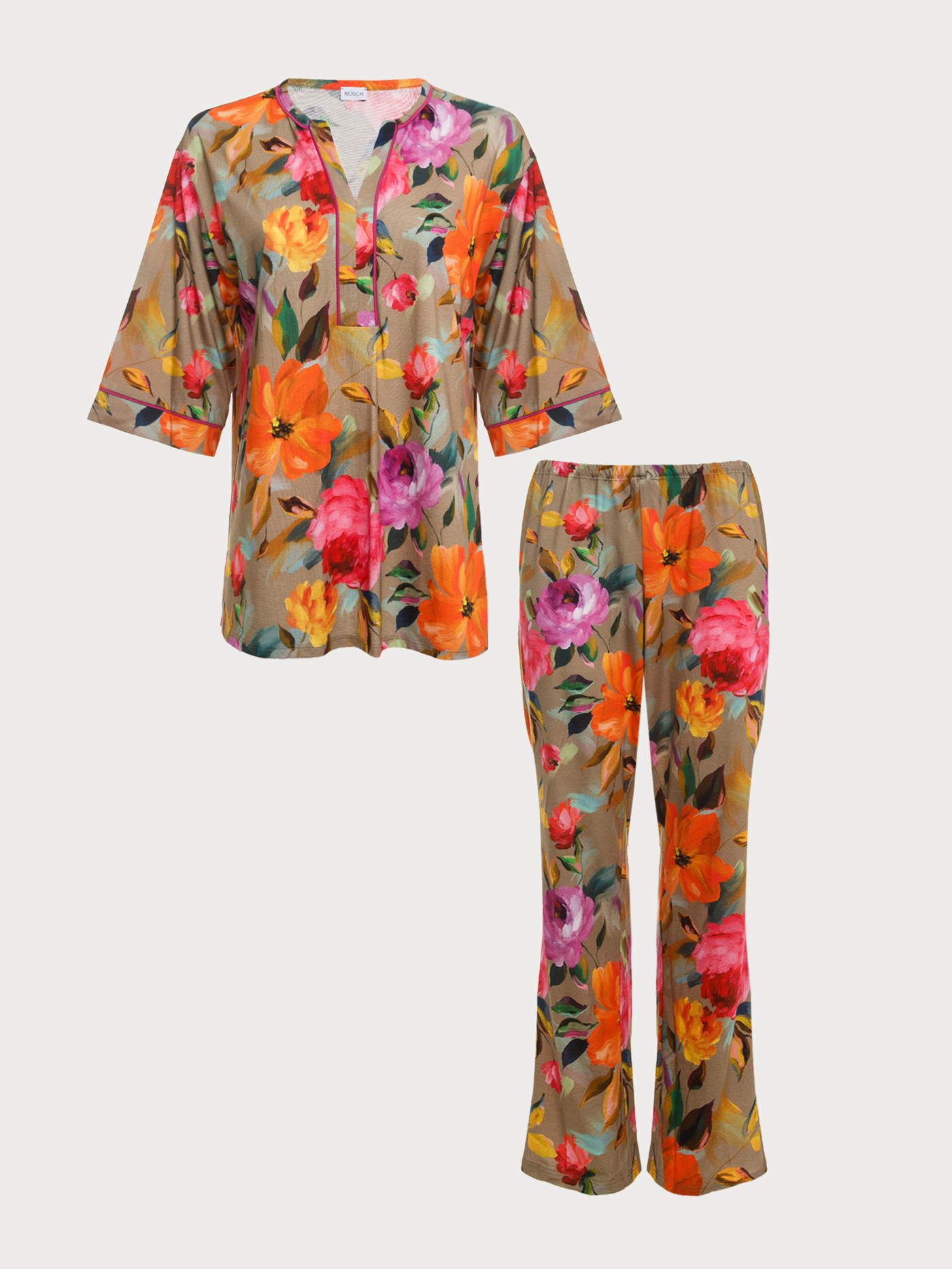 Пижама рубашка / брюки