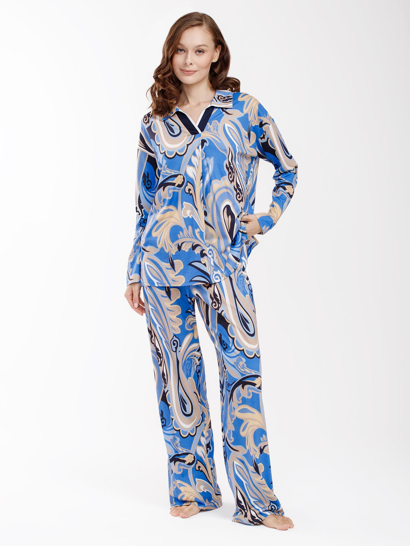 Пижама рубашка / брюки