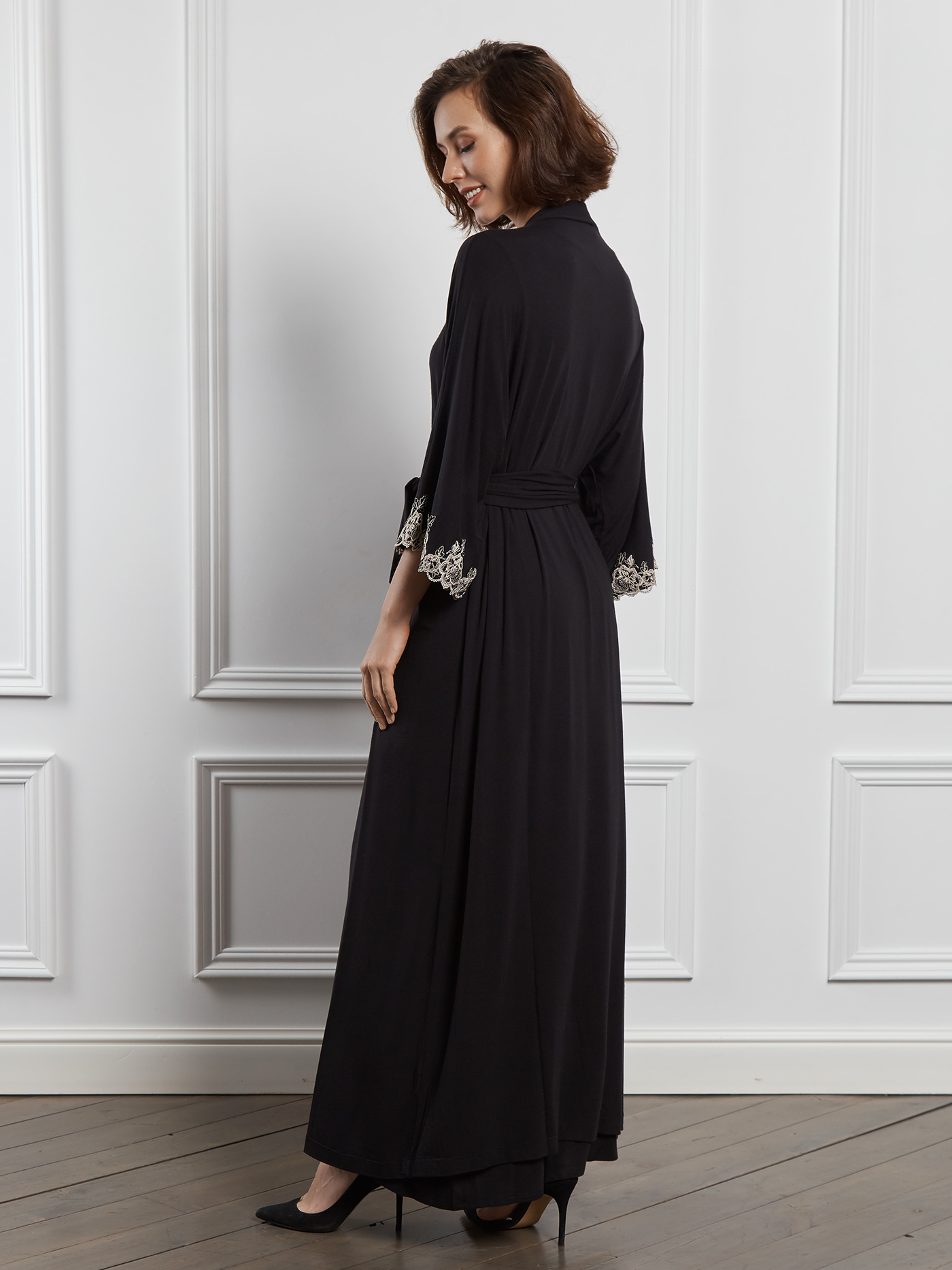 Халат длинный