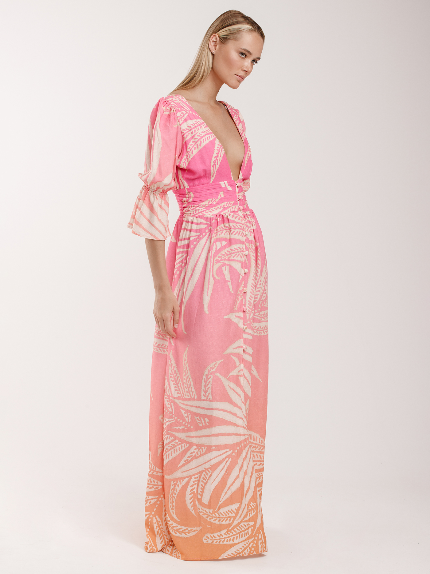 Платье длинное