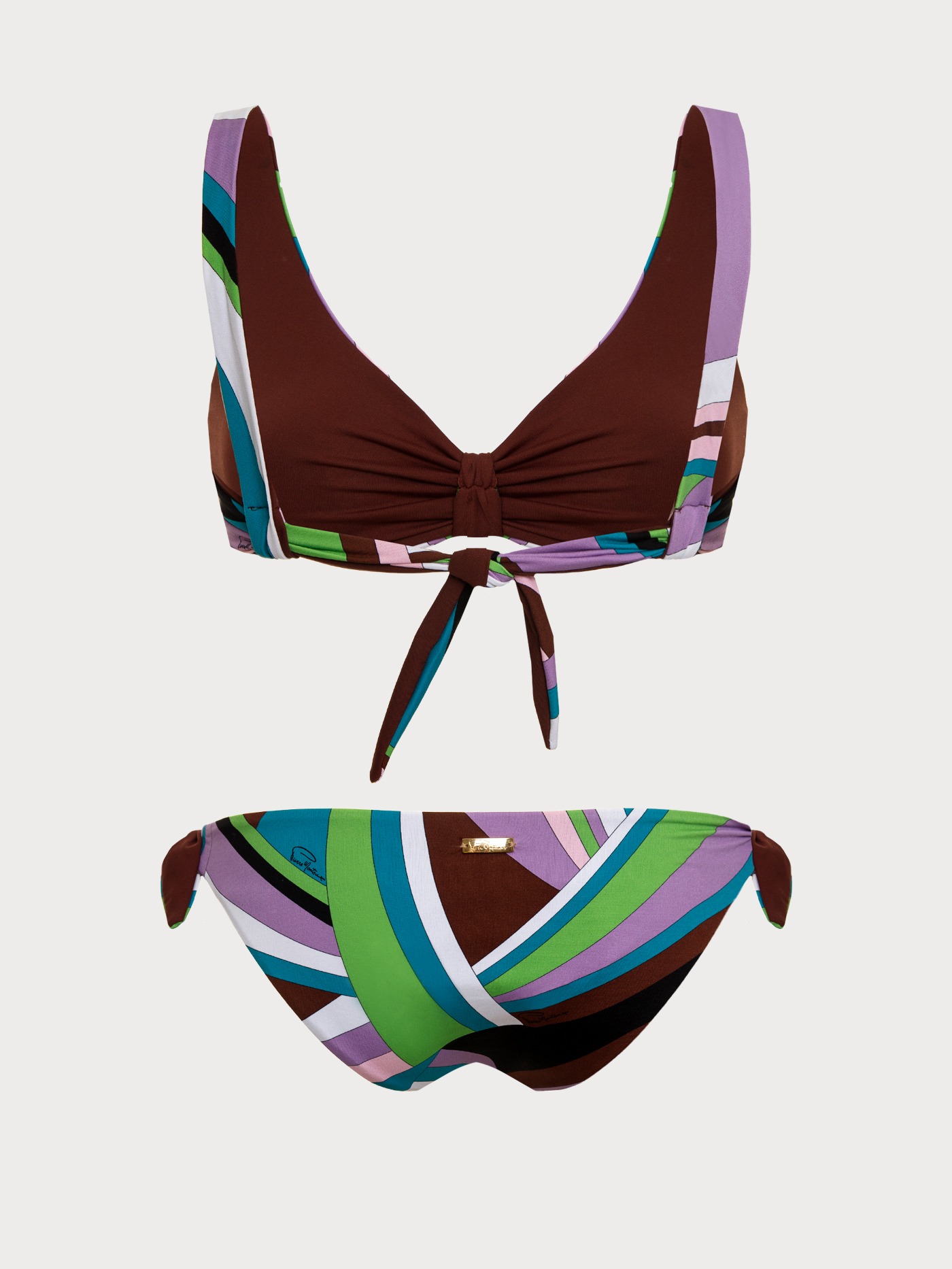 Купальник раздельный лиф мягкий / слип