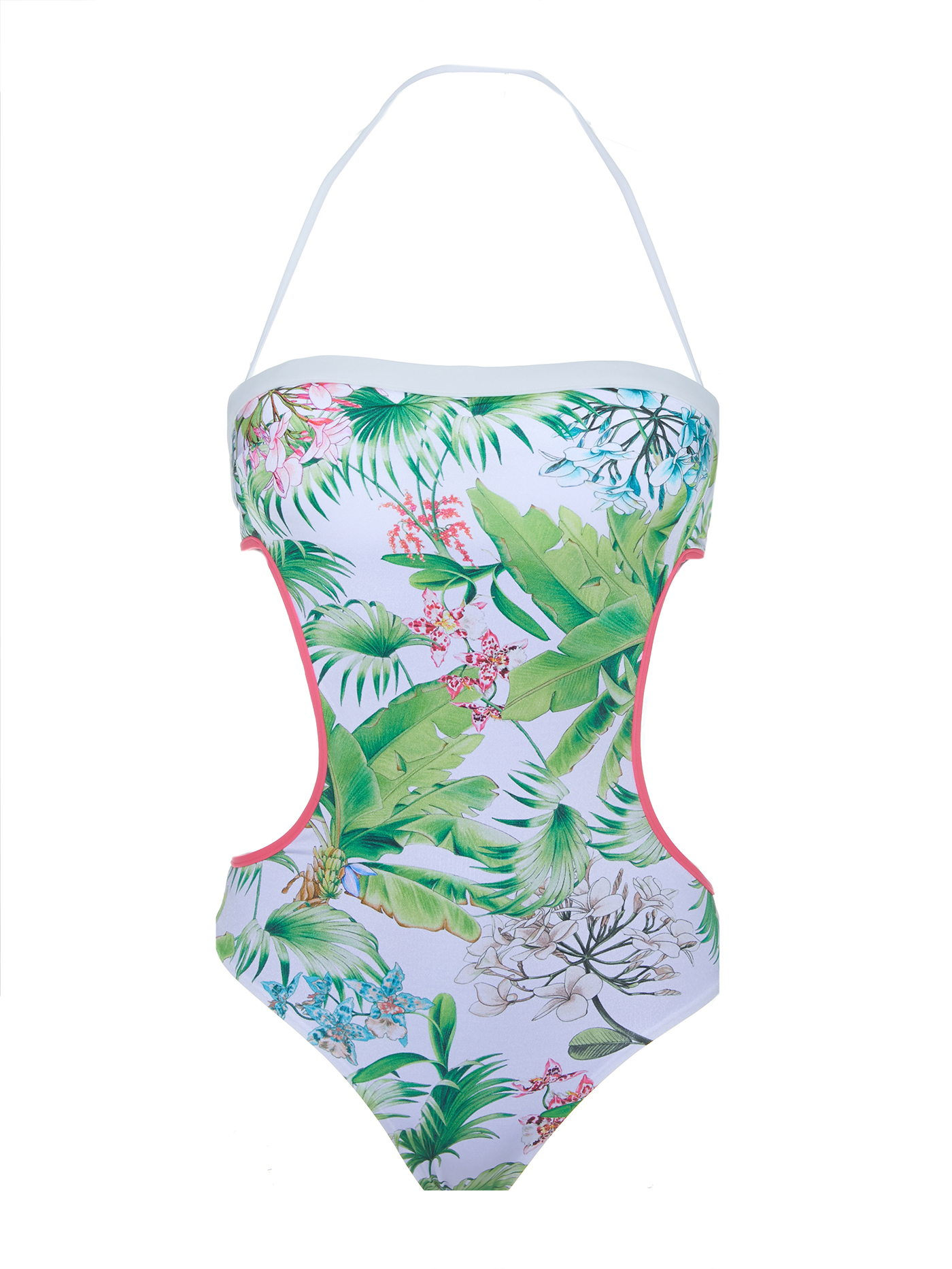 Купальник слитный с мягкой чашкой