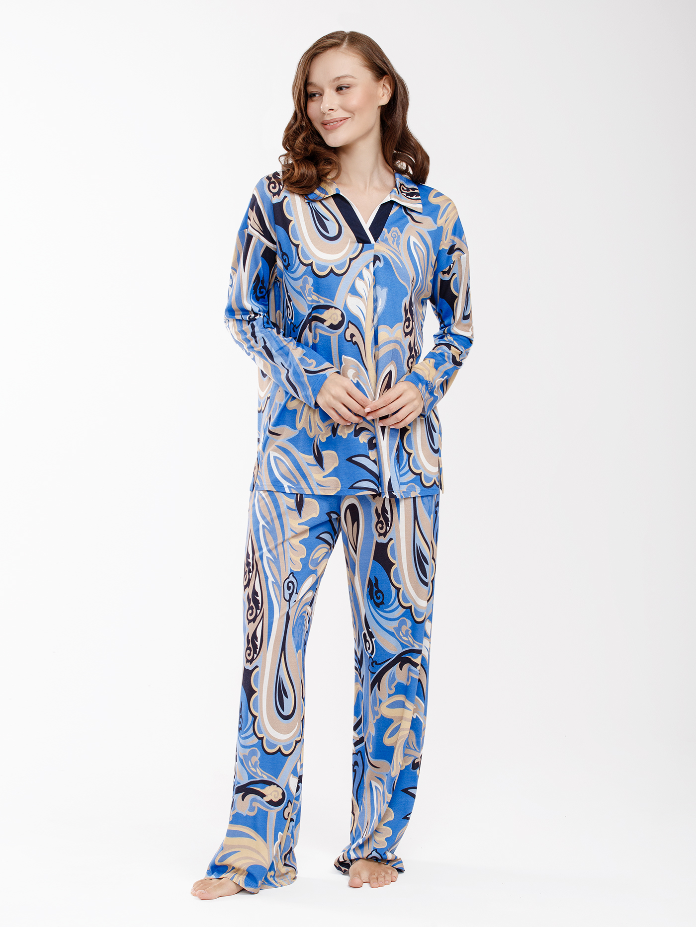 Пижама рубашка / брюки