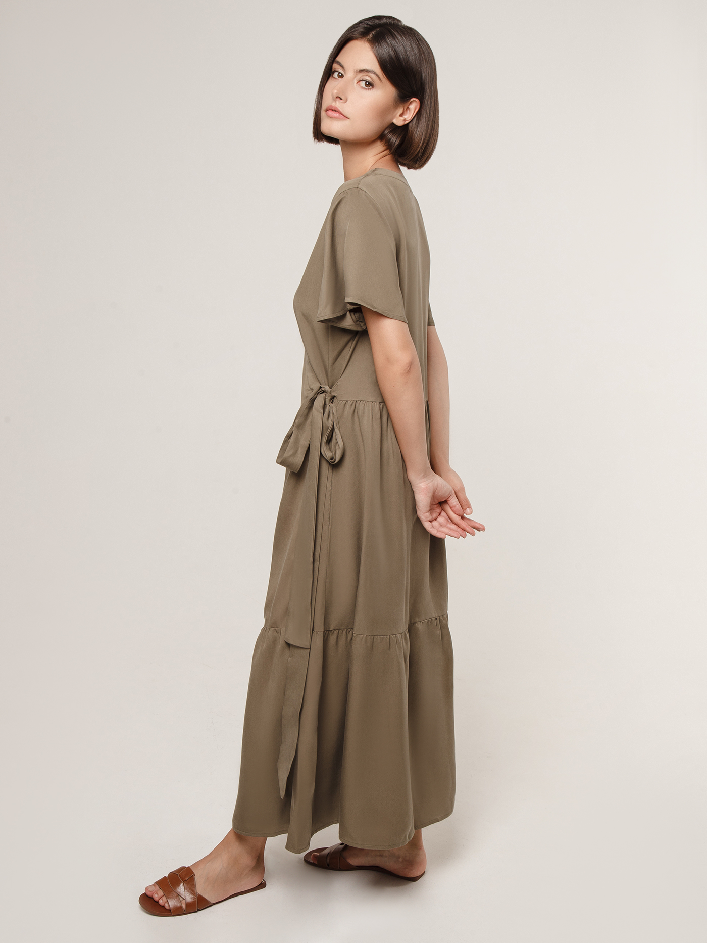 Платье длинное