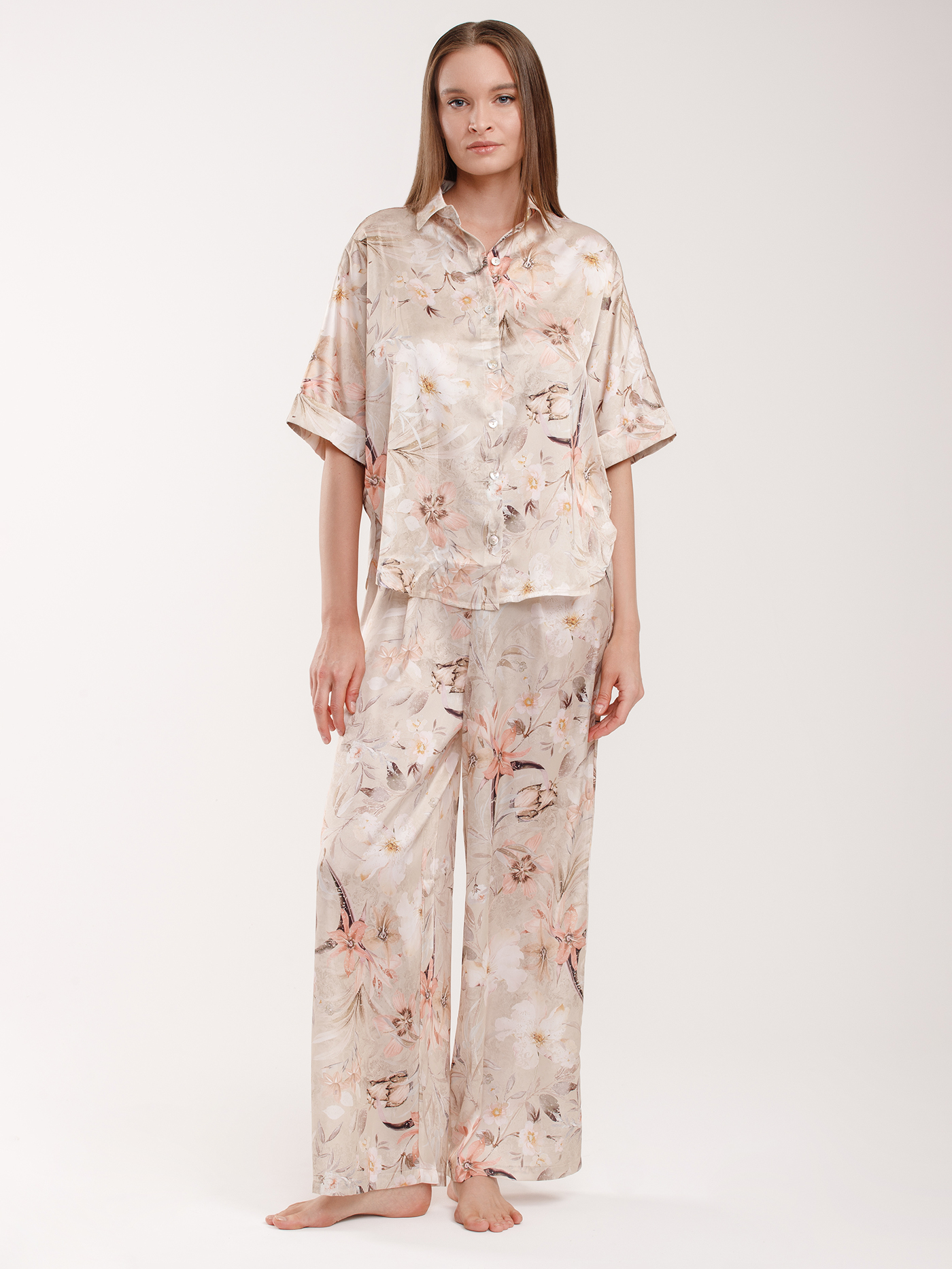 Пижама рубашка / брюки