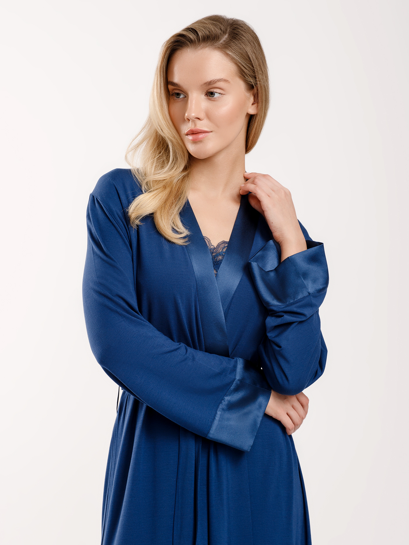 Халат длинный