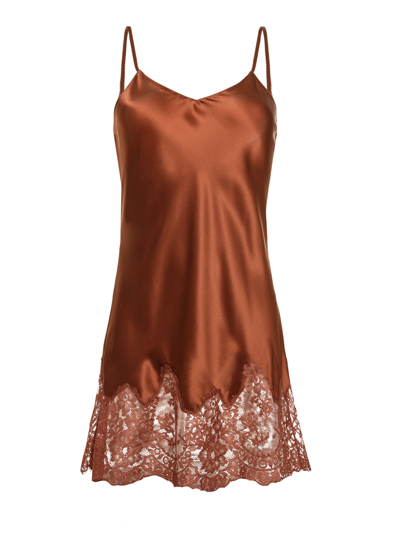 Сорочка на бретелях