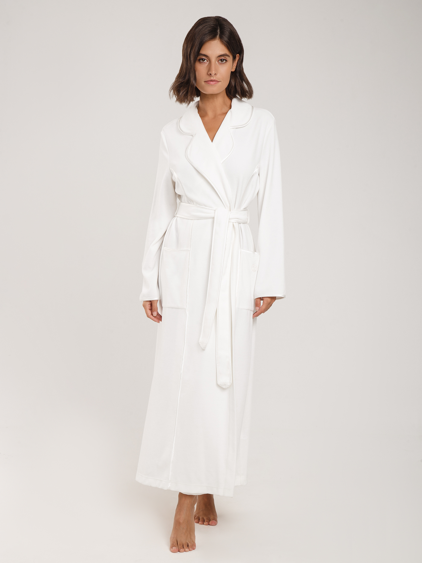 Халат длинный