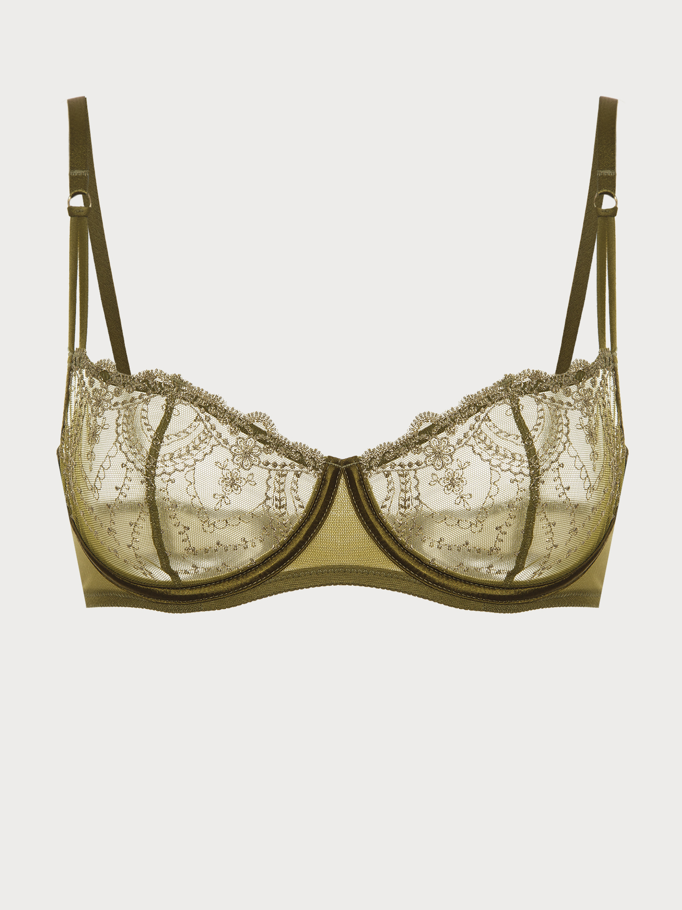 Бюстгальтер балконет мягкий