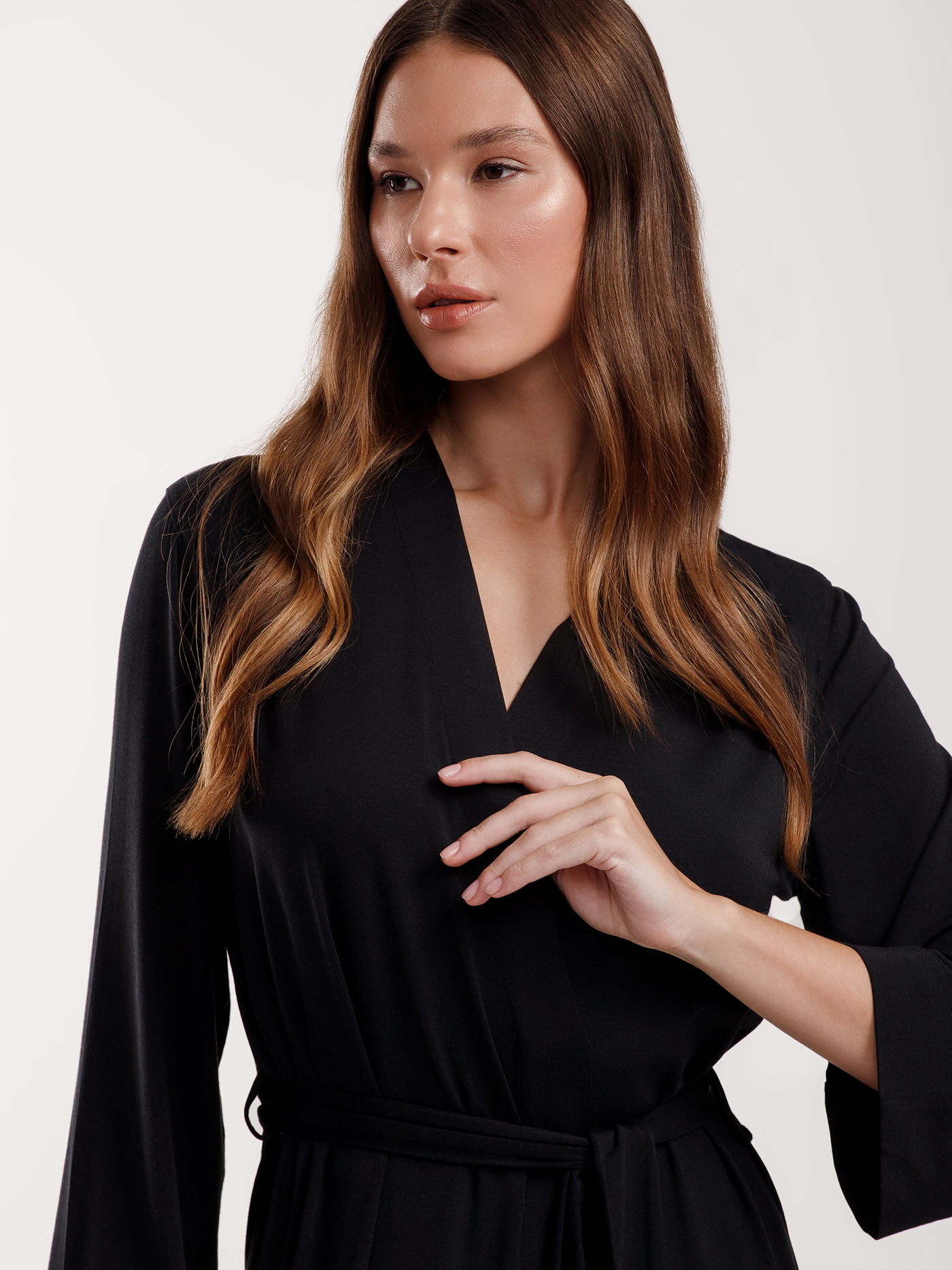 Халат длинный