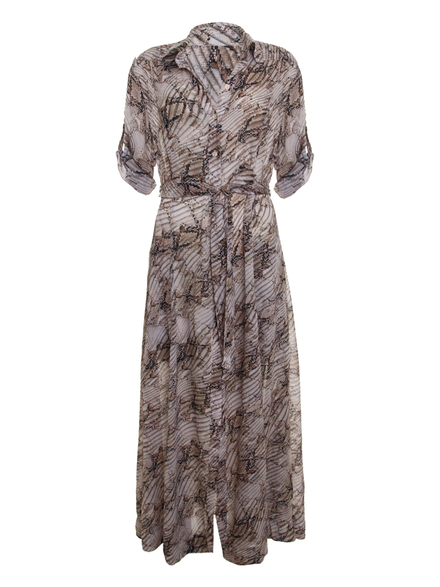 Платье длинное