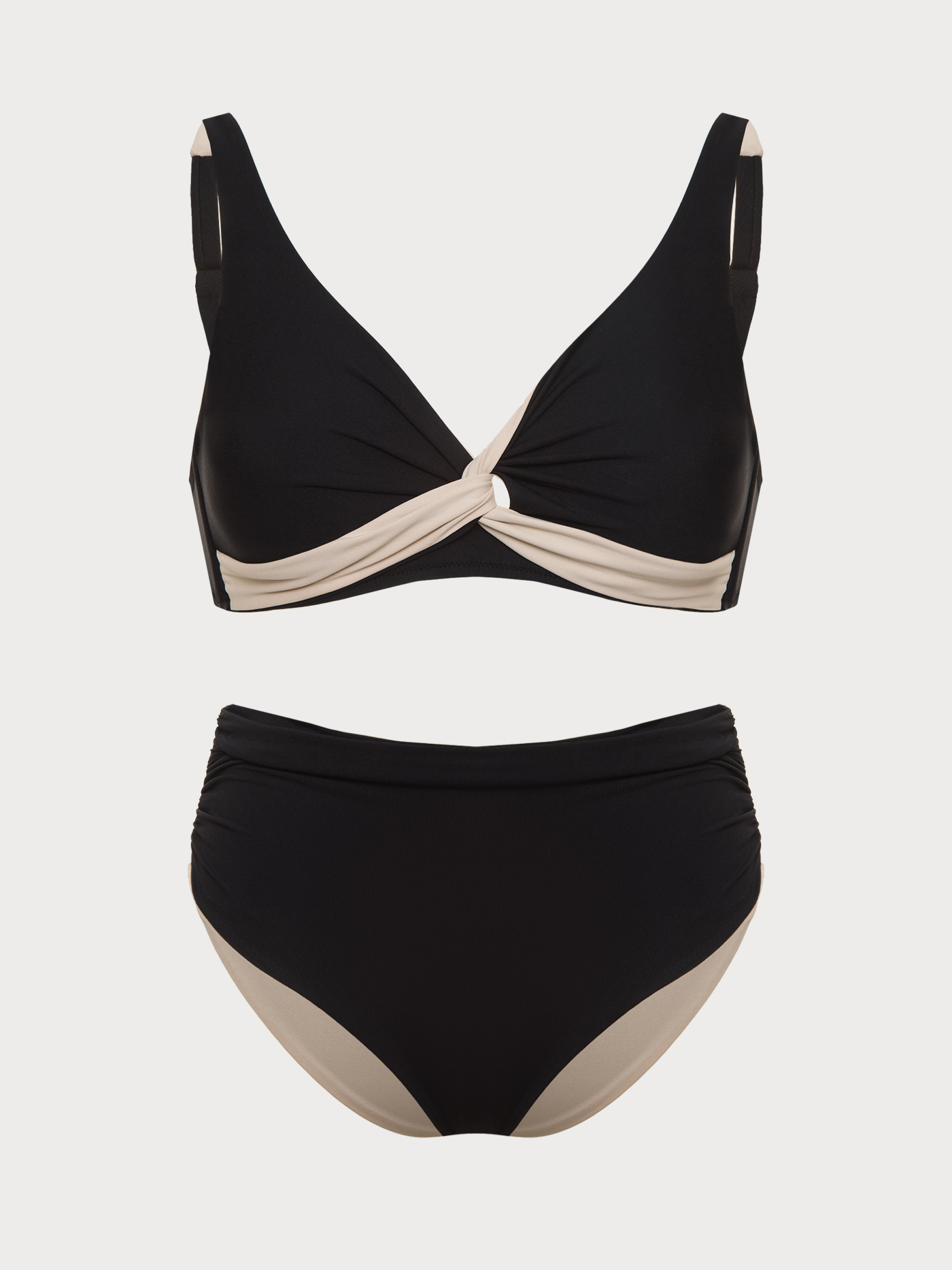 Купальник раздельный лиф мягкий / слип