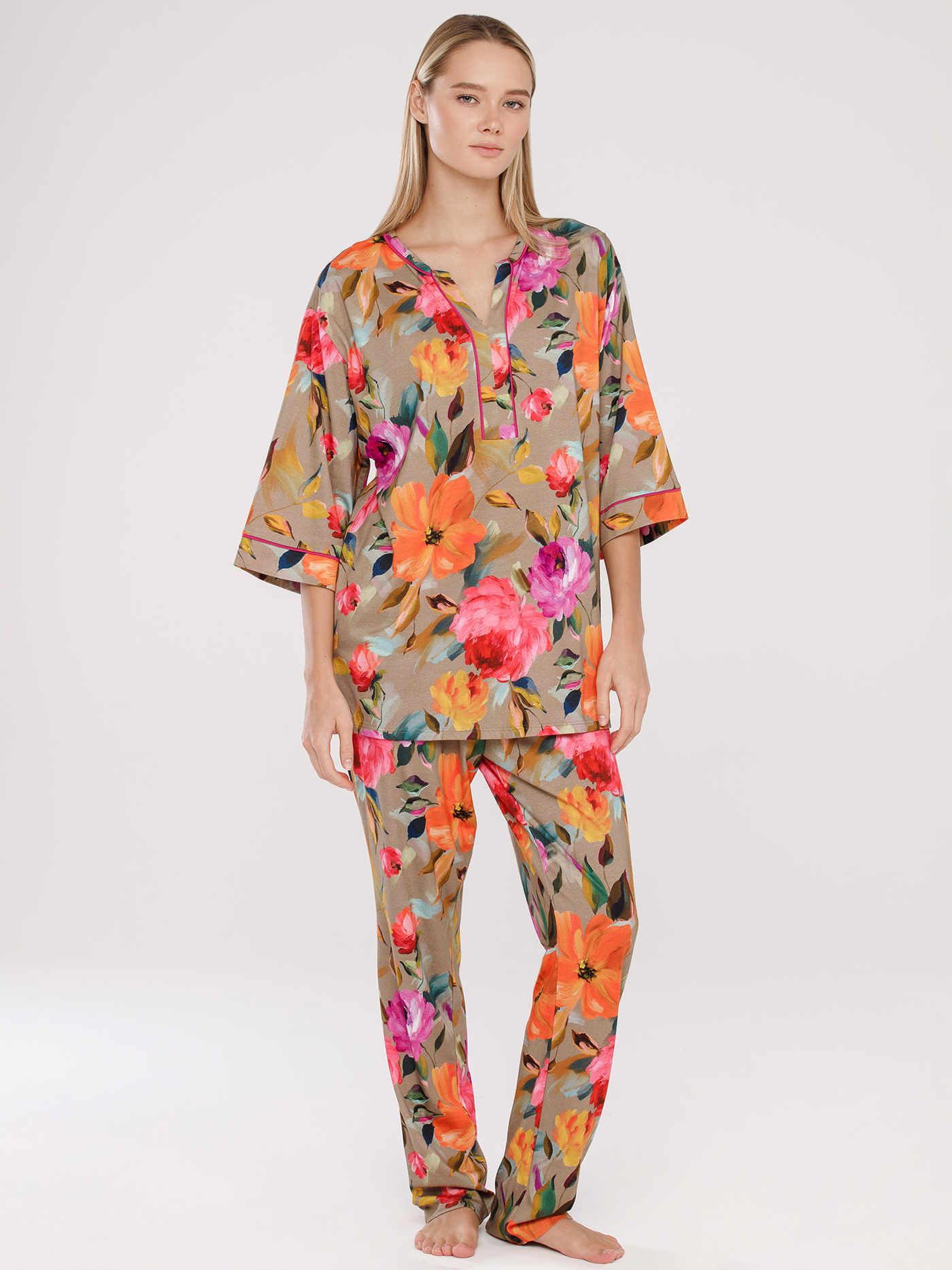 Пижама рубашка / брюки