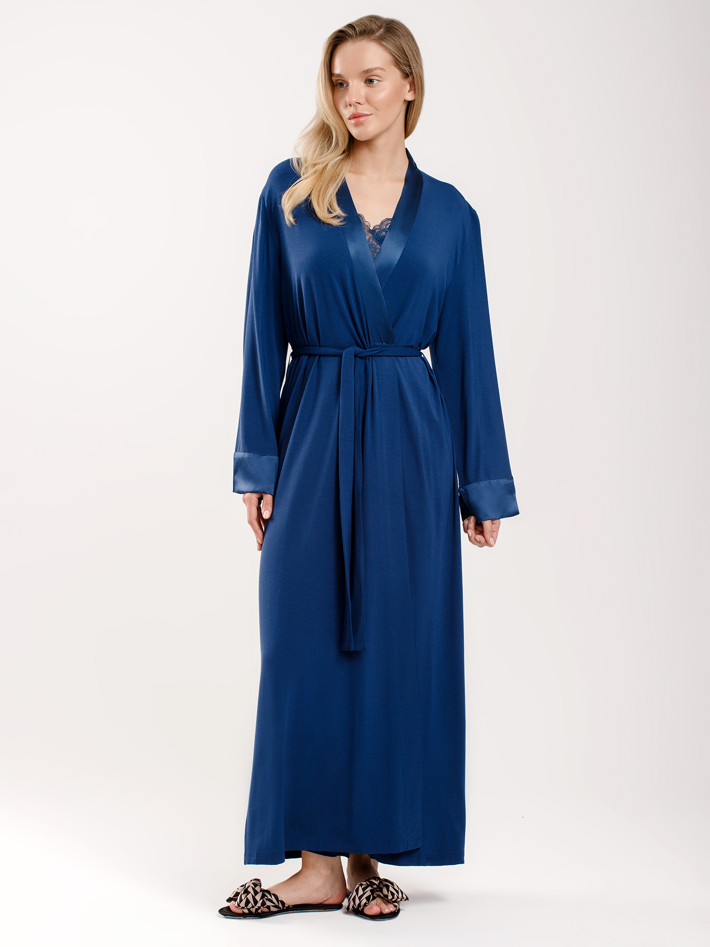 Халат длинный