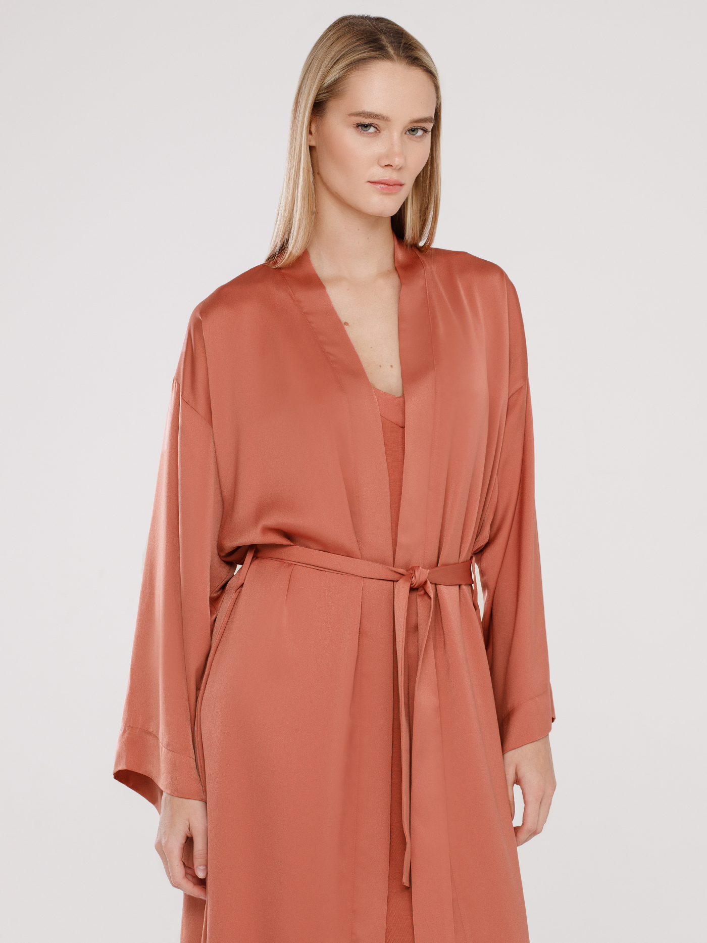 Халат длинный