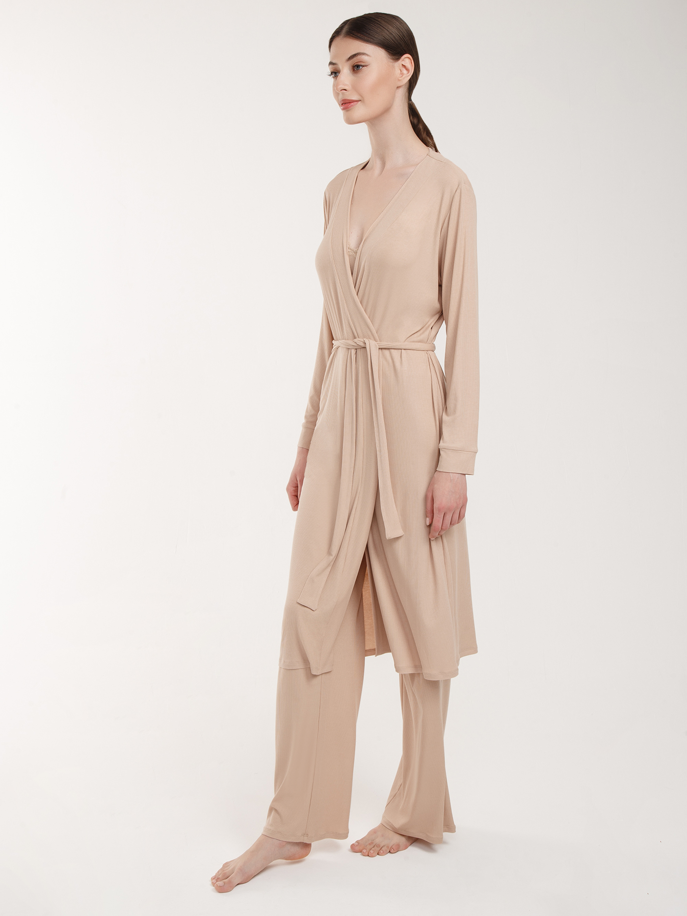 Халат длинный