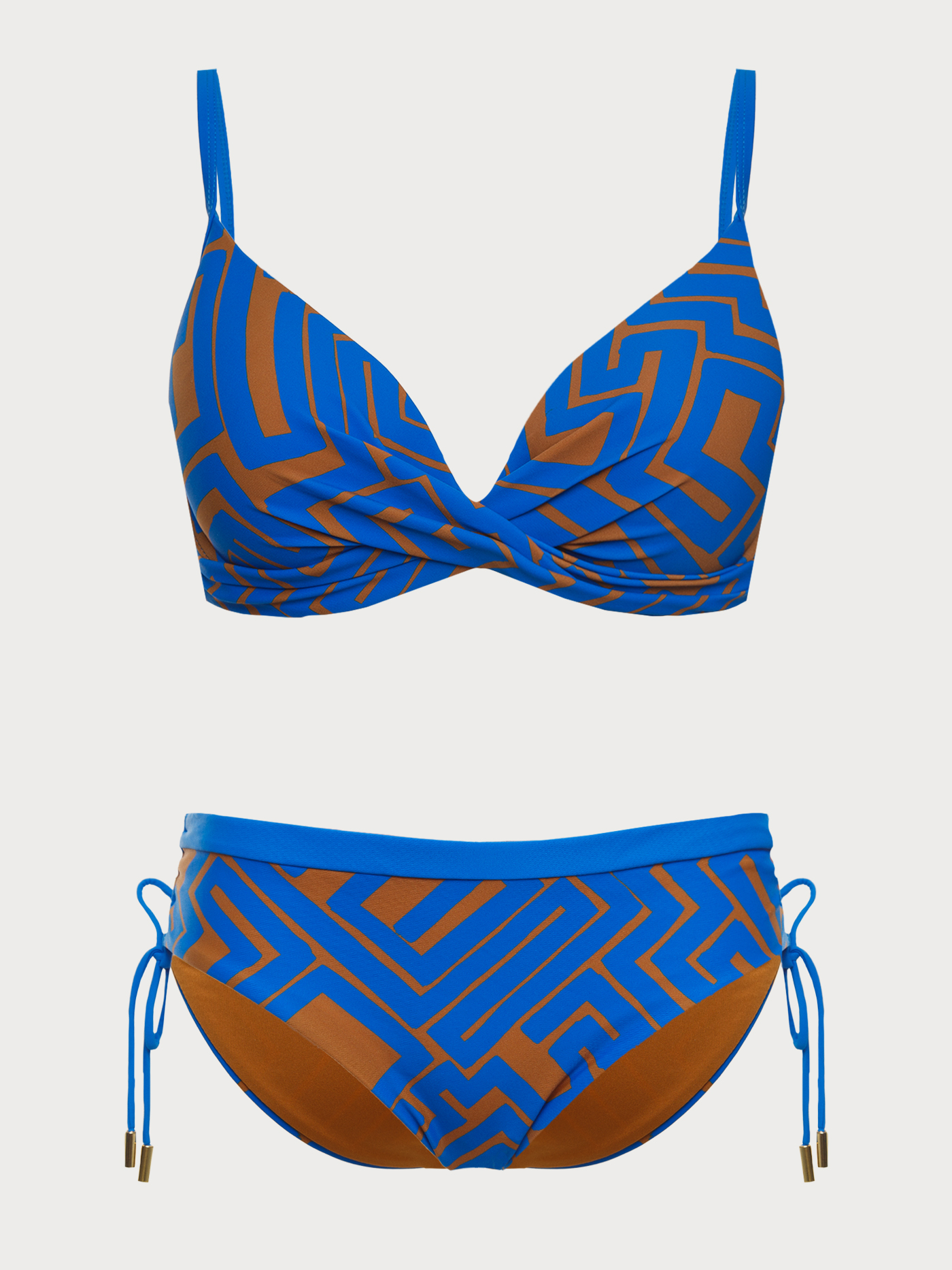 Купальник раздельный push-up / слип