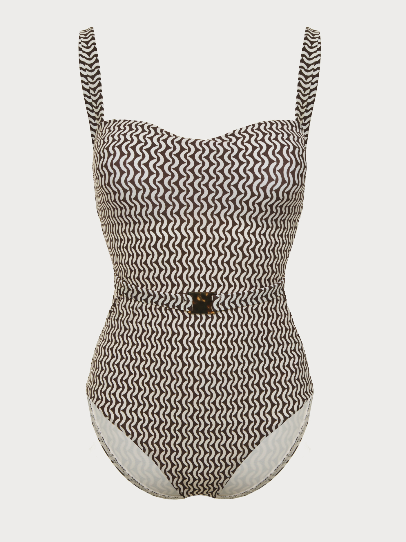 Купальник слитный бандо