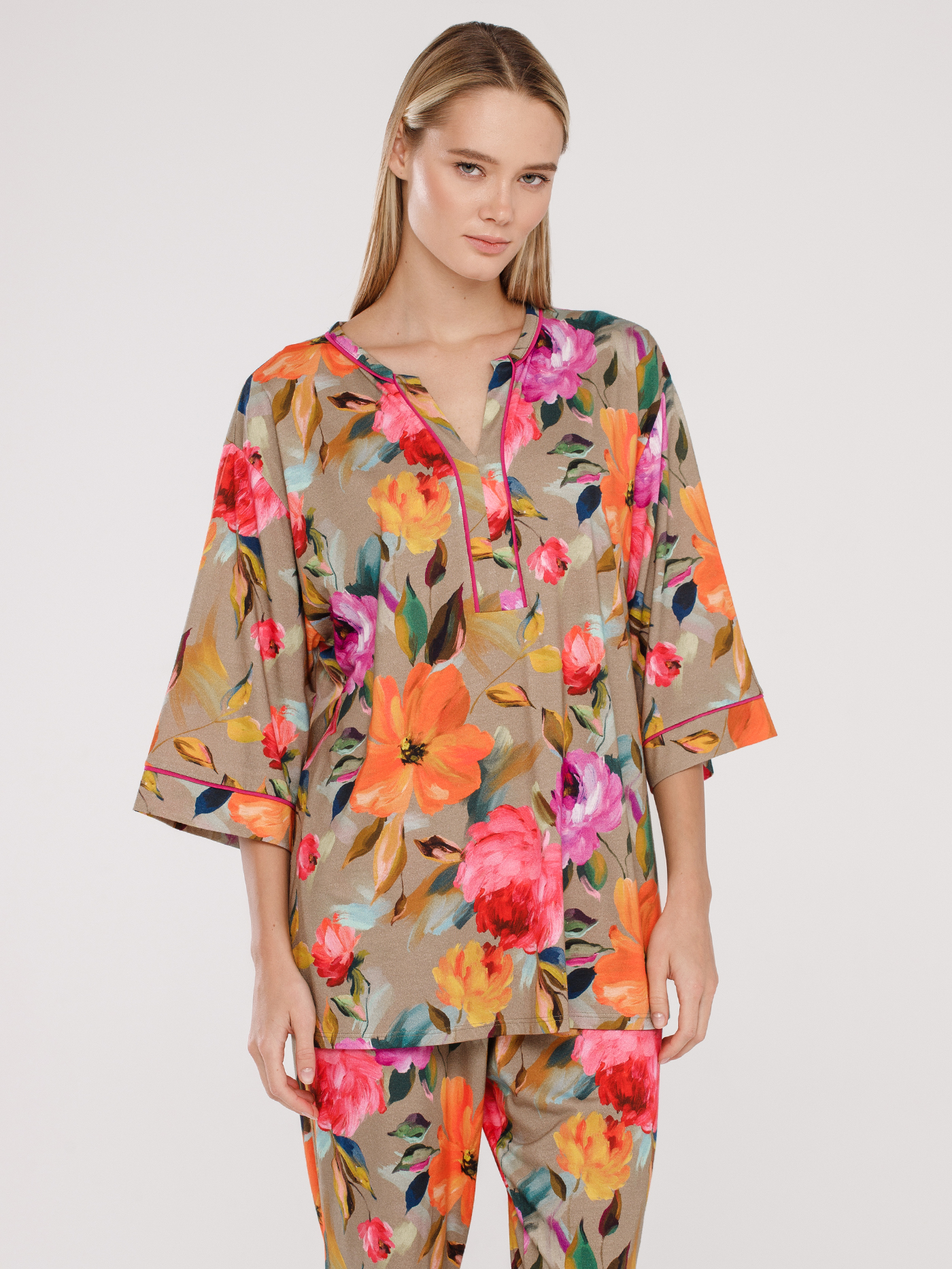 Пижама рубашка / брюки