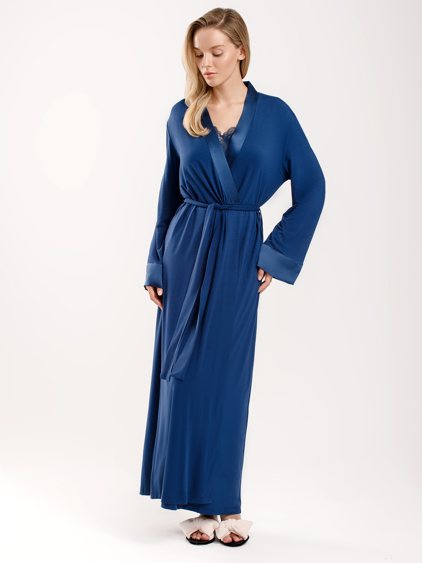 Халат длинный