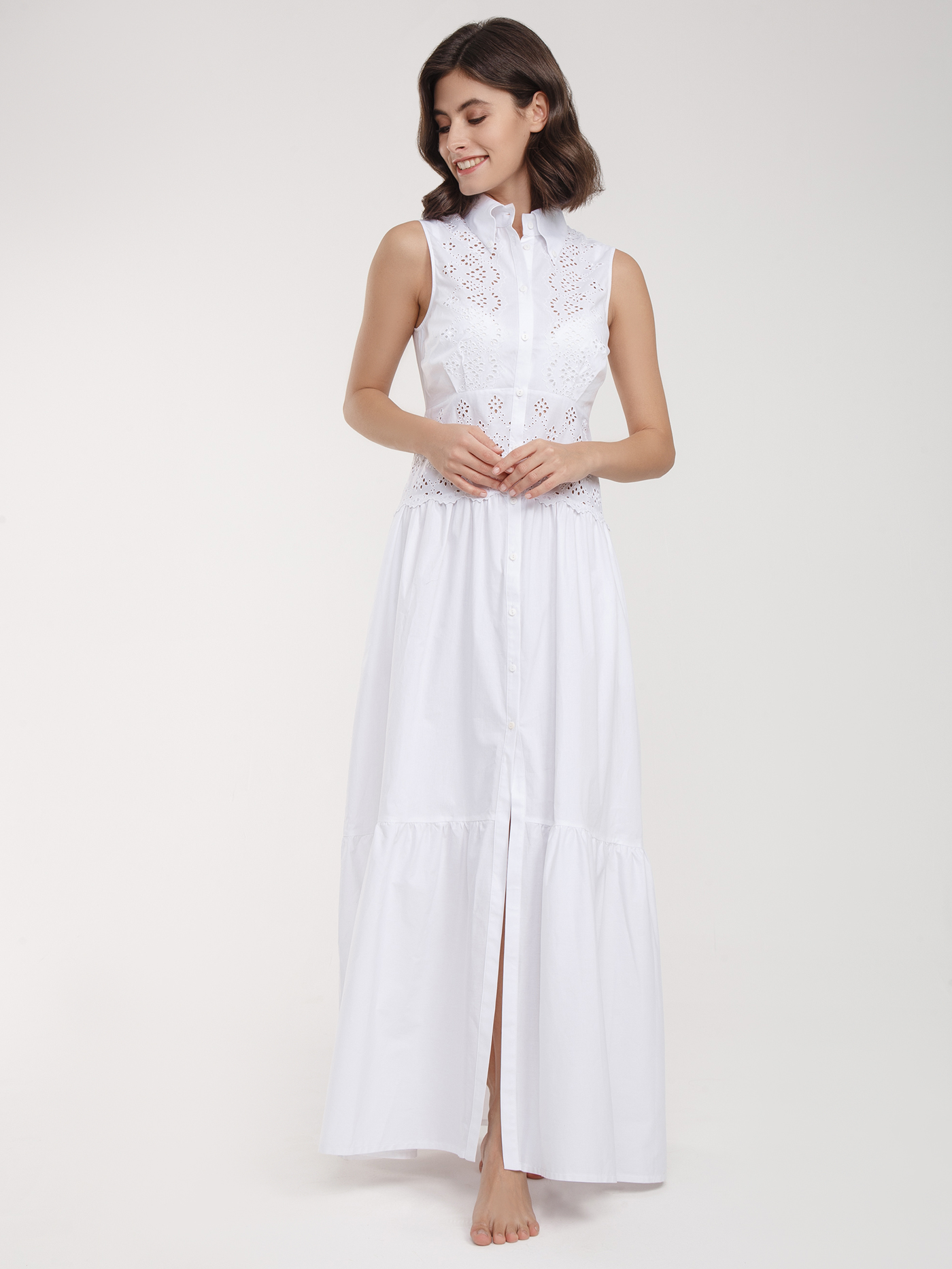 Платье длинное