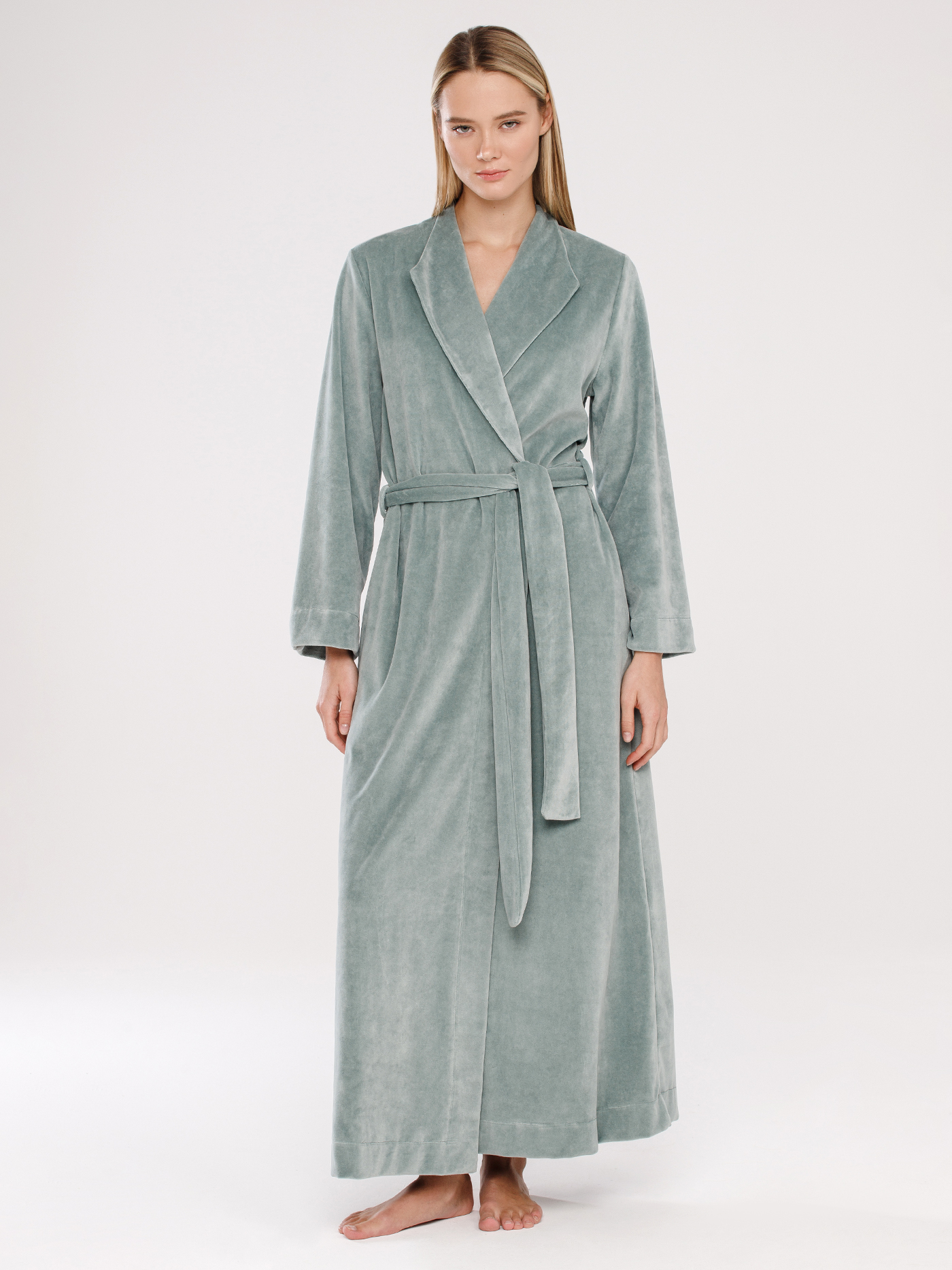 Халат длинный