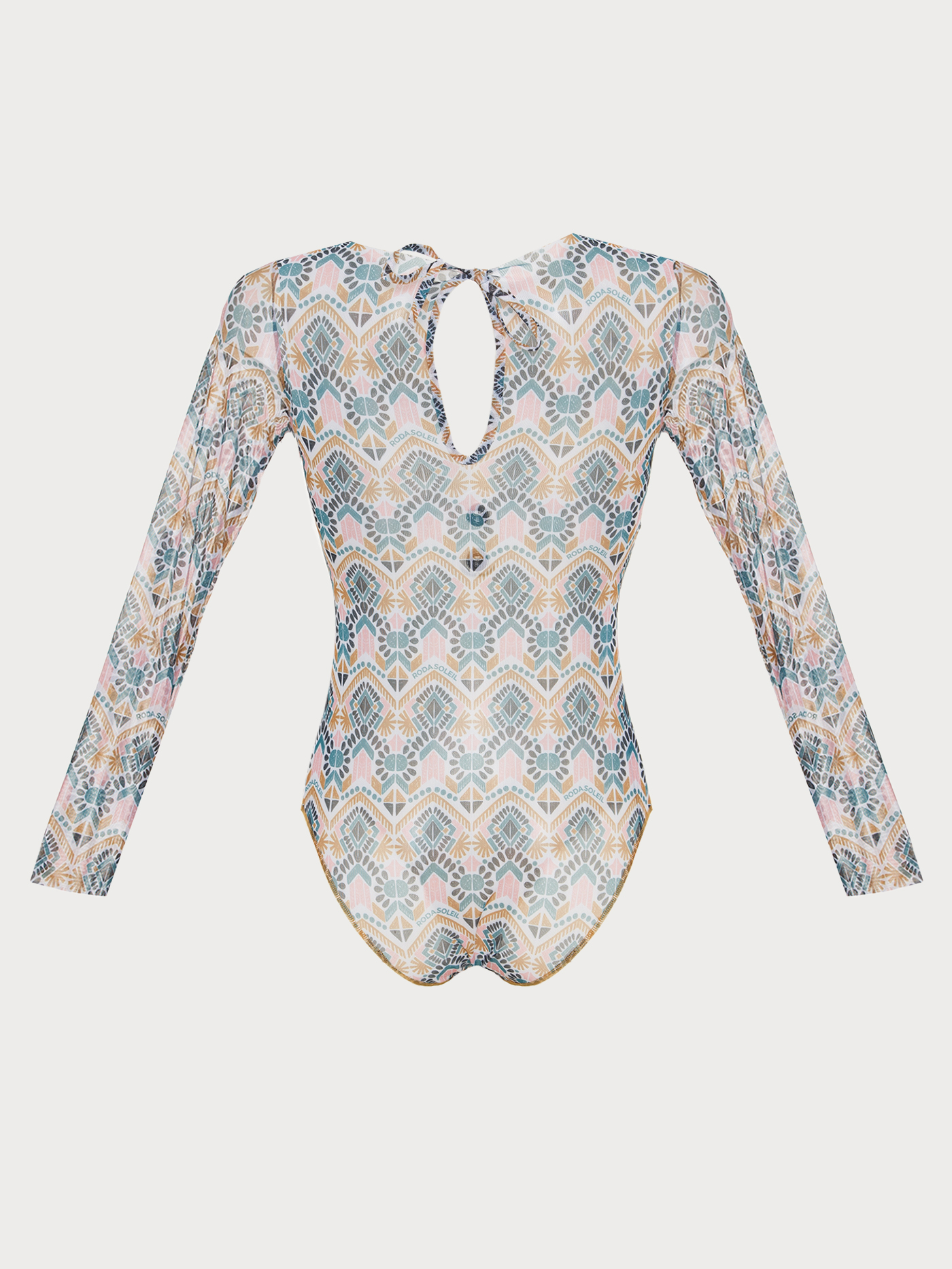 Купальник слитный