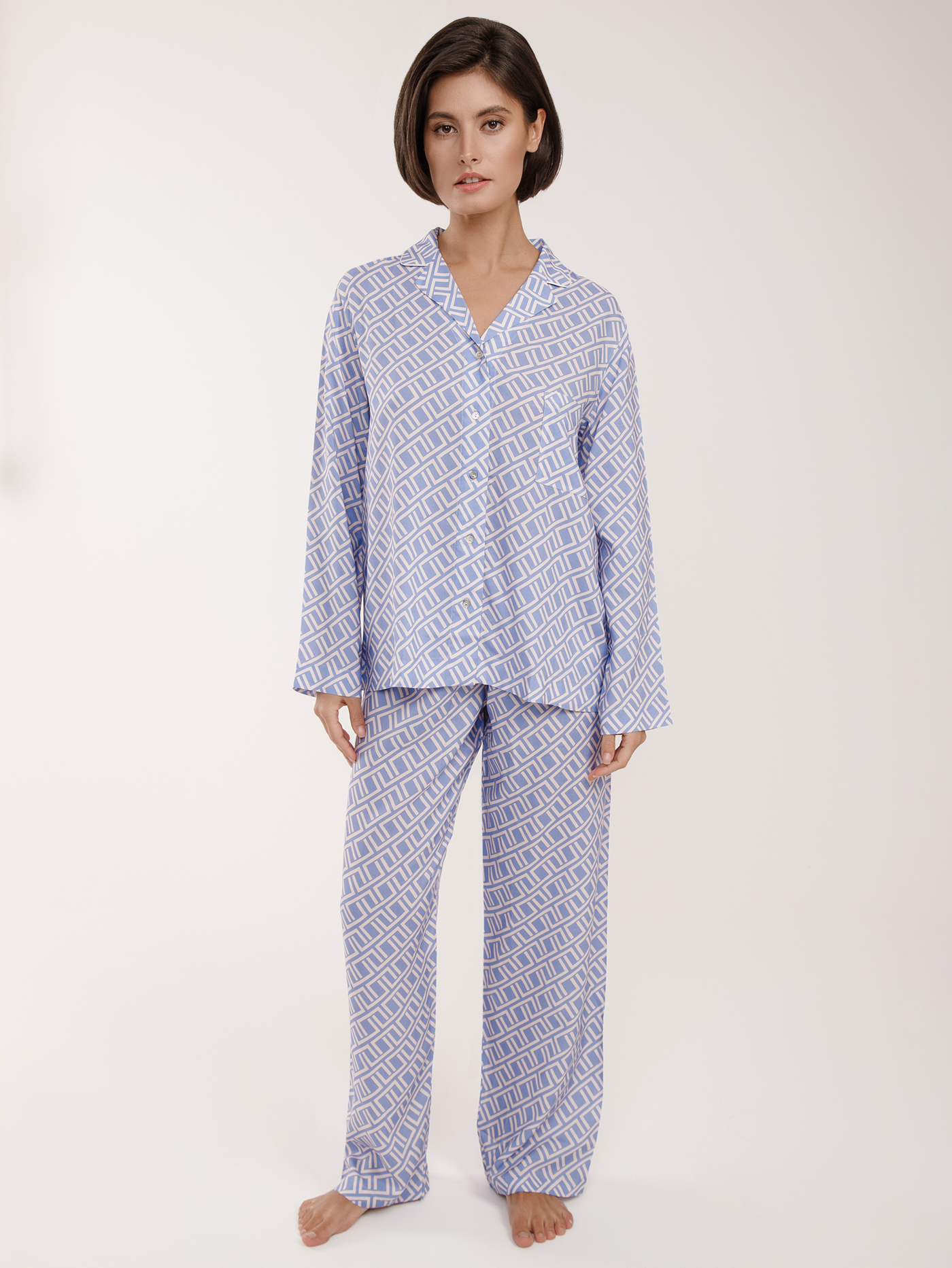 Пижама рубашка / брюки