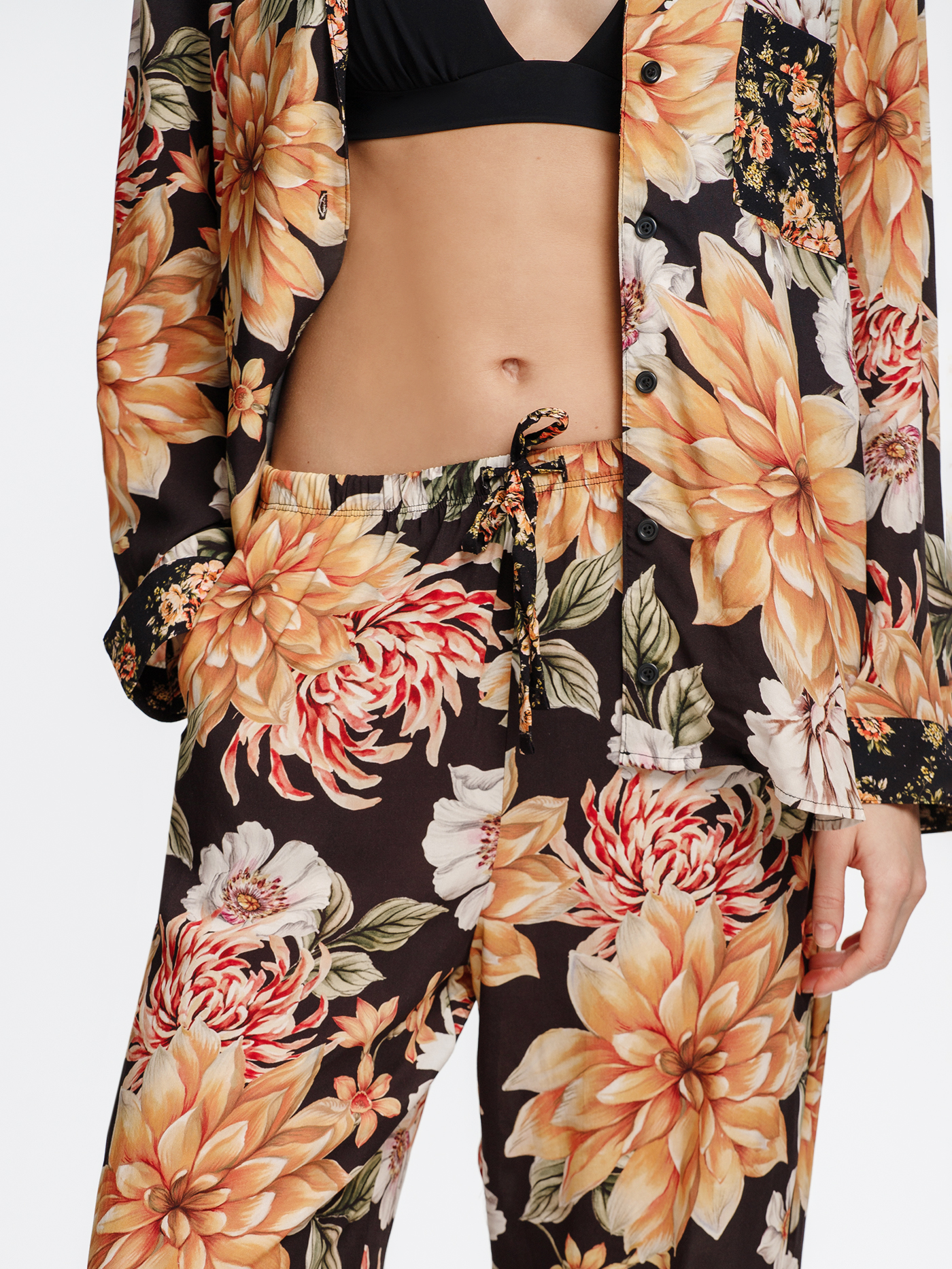 Пижама рубашка / брюки