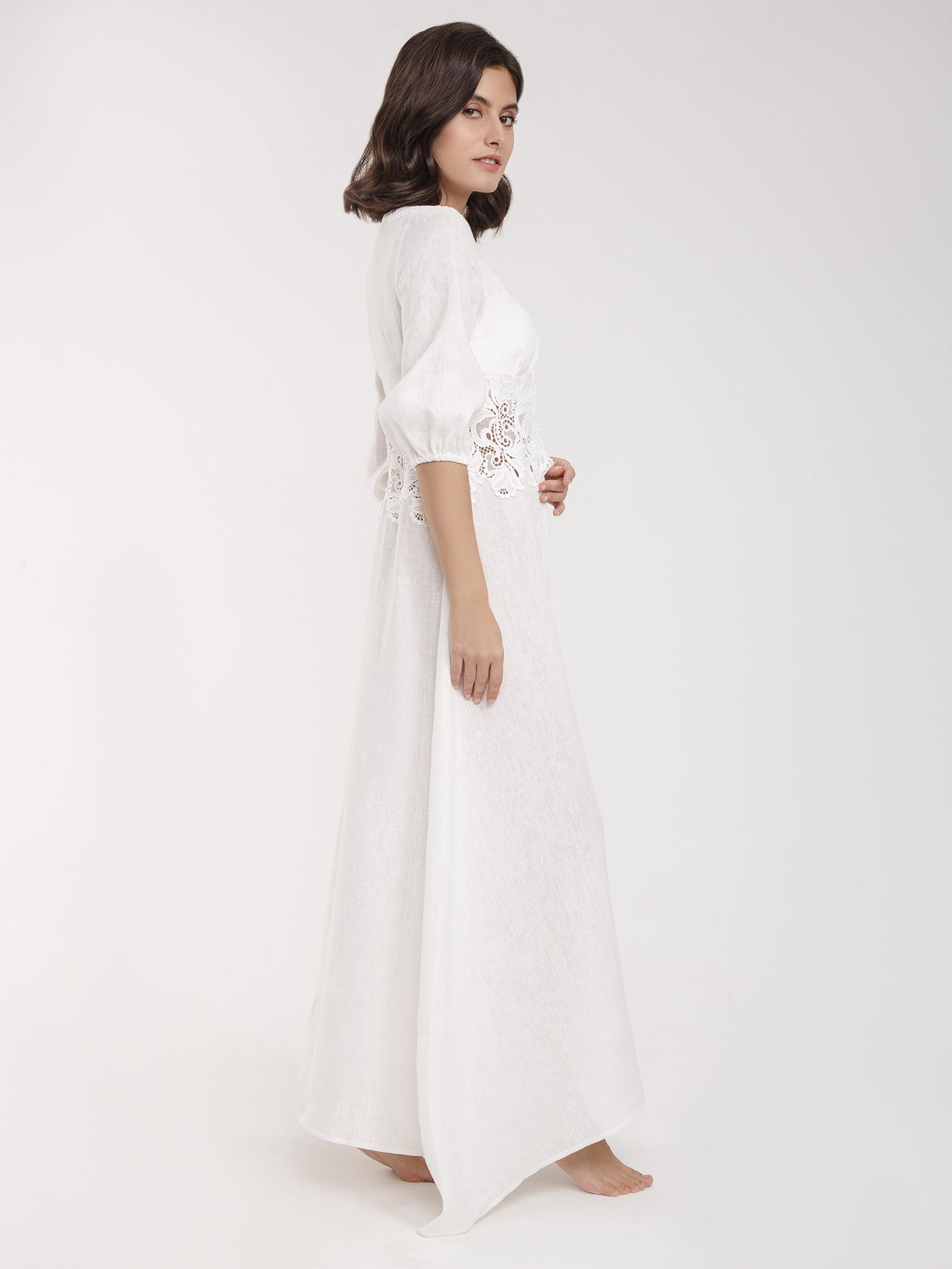 Платье длинное