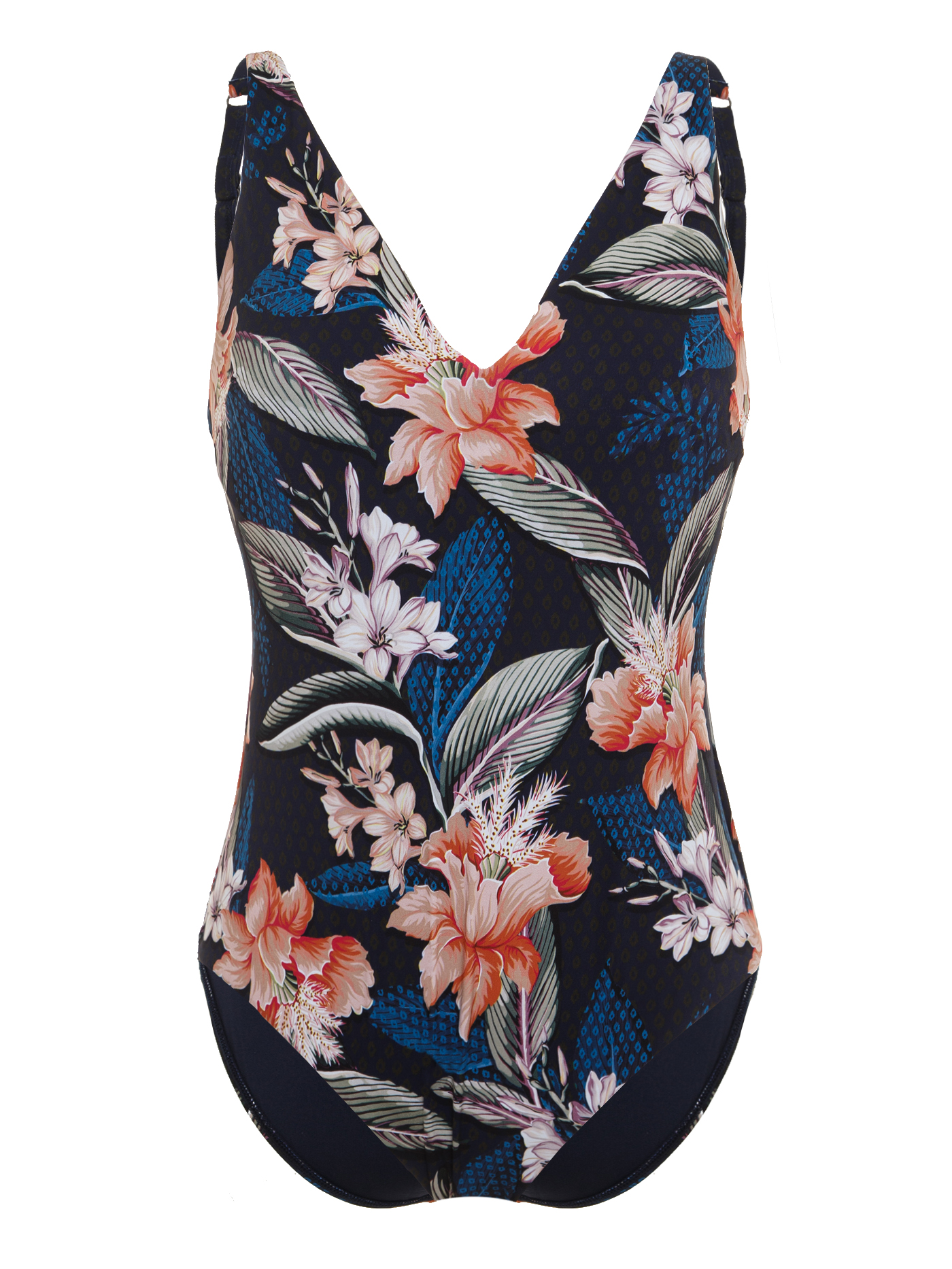 Купальник слитный с мягкой чашкой