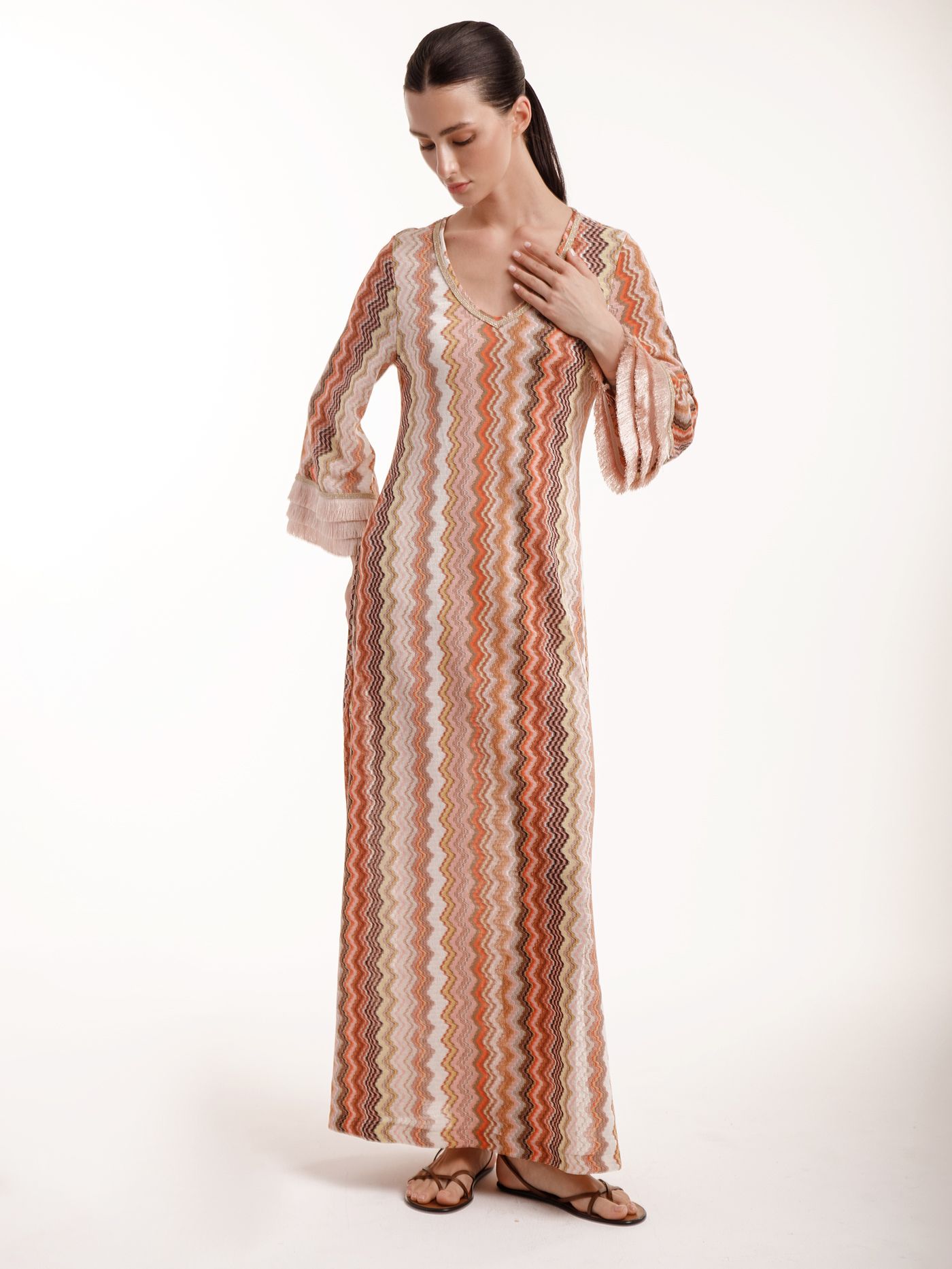 Платье длинное