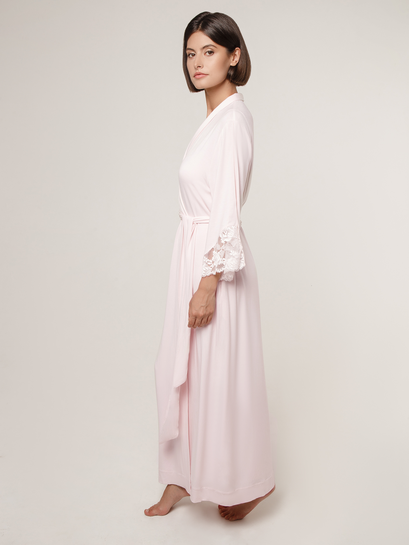 Халат длинный