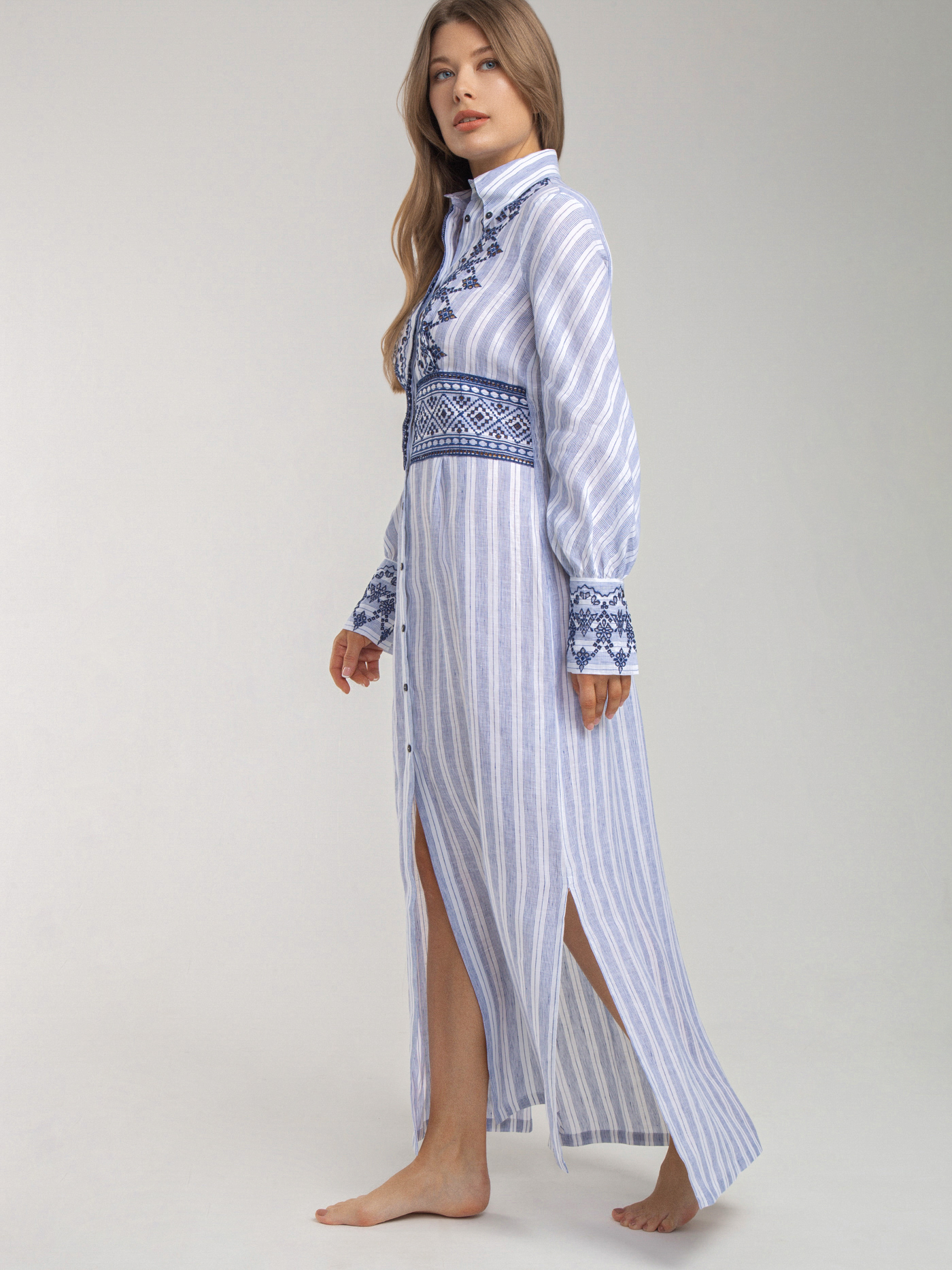 Платье длинное