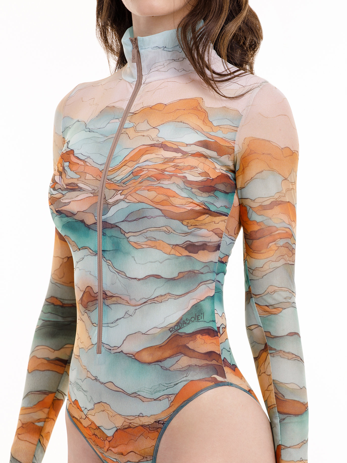 Купальник слитный