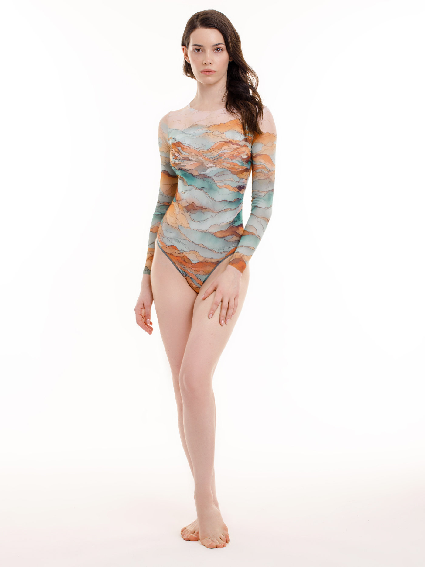 Купальник слитный