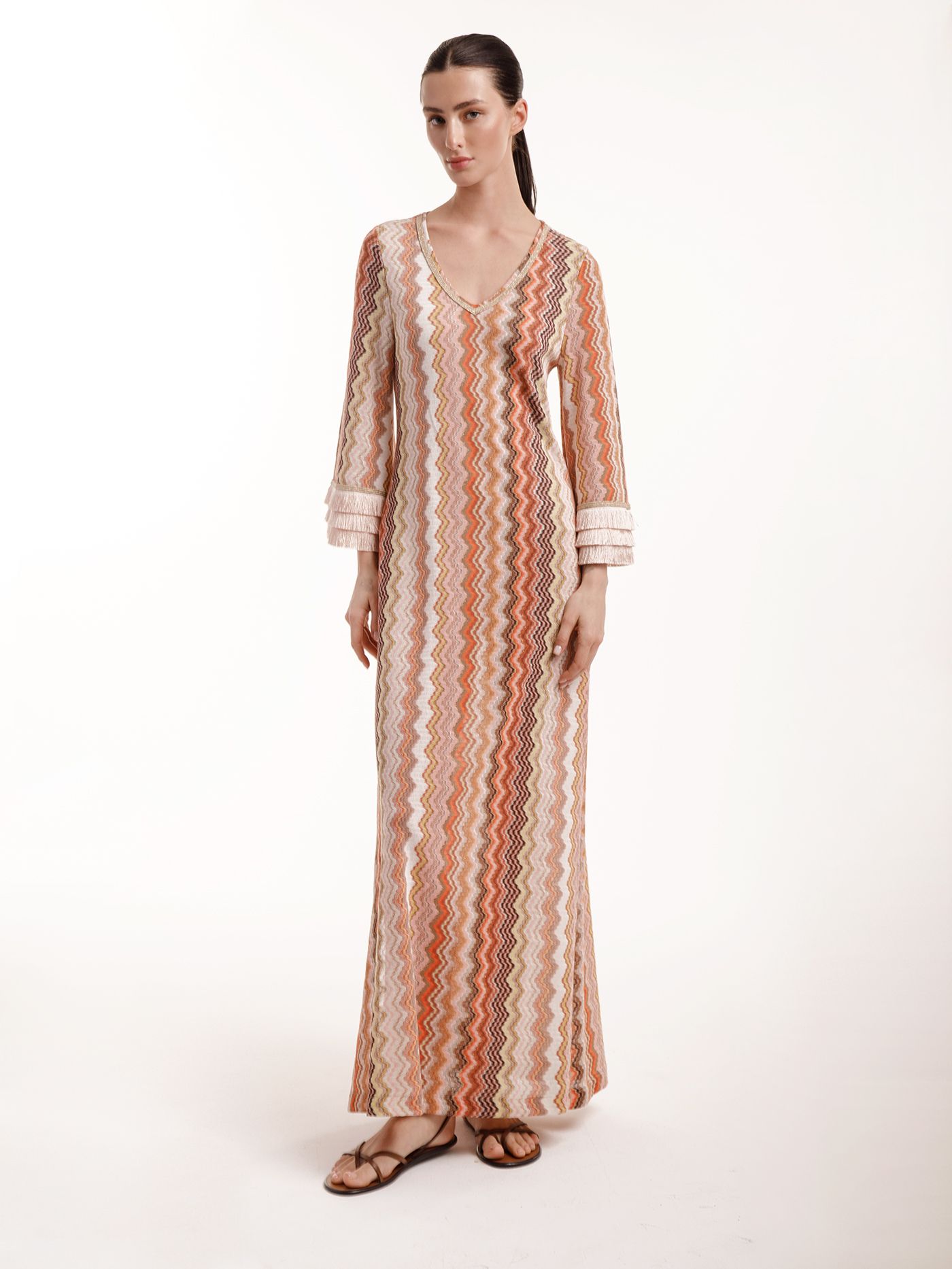 Платье длинное