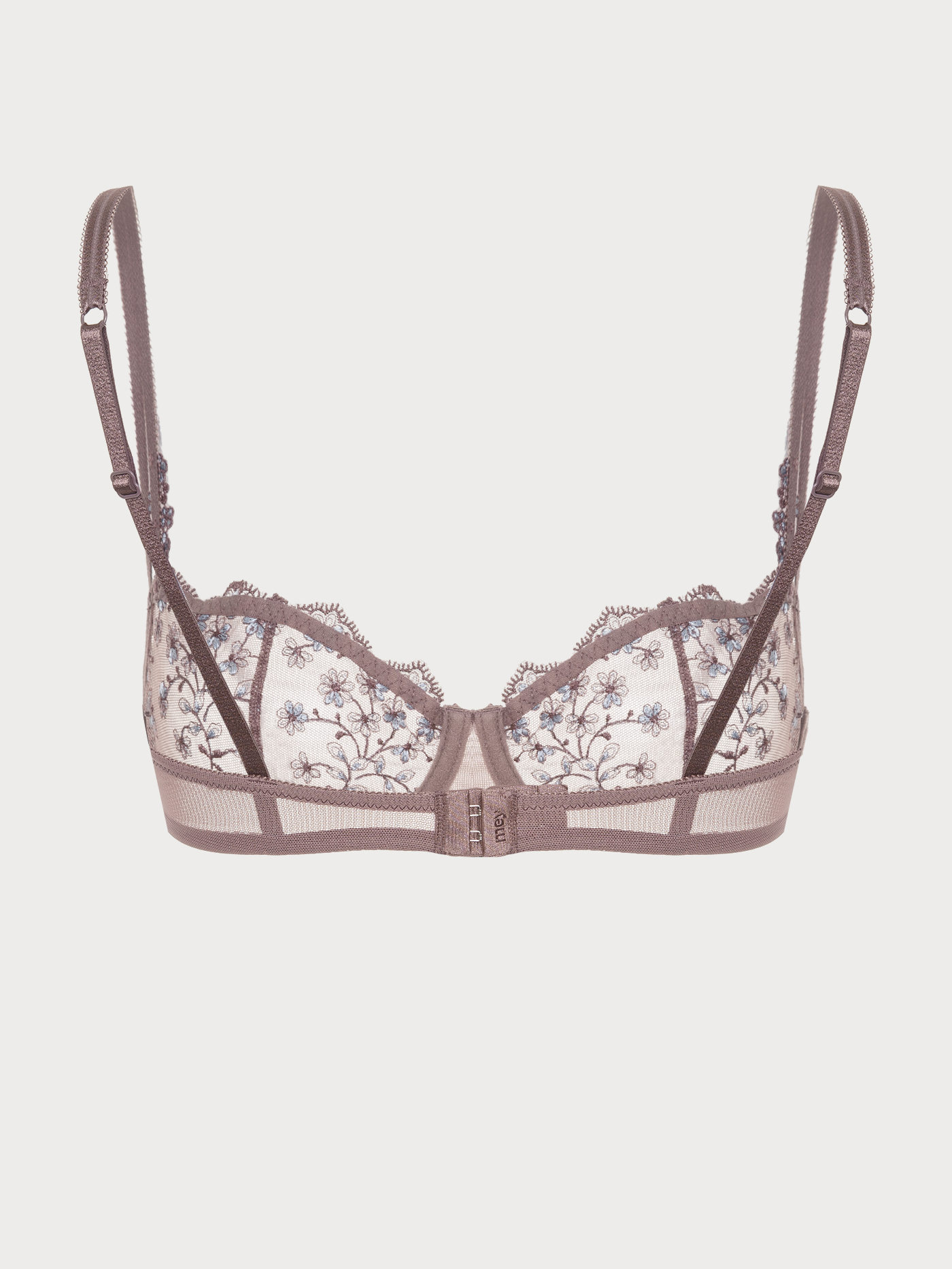 Бюстгальтер балконет мягкий