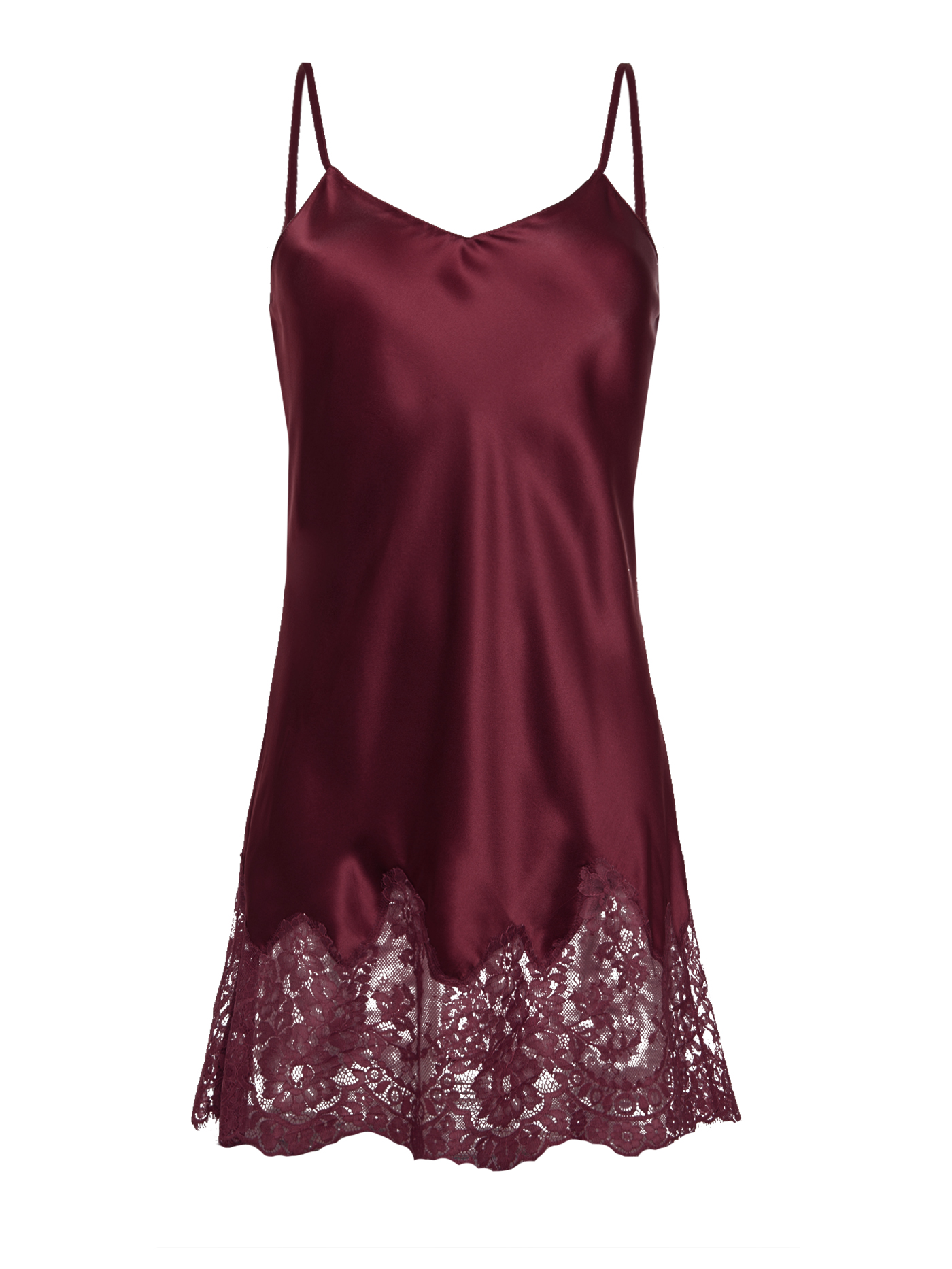 Сорочка на бретелях