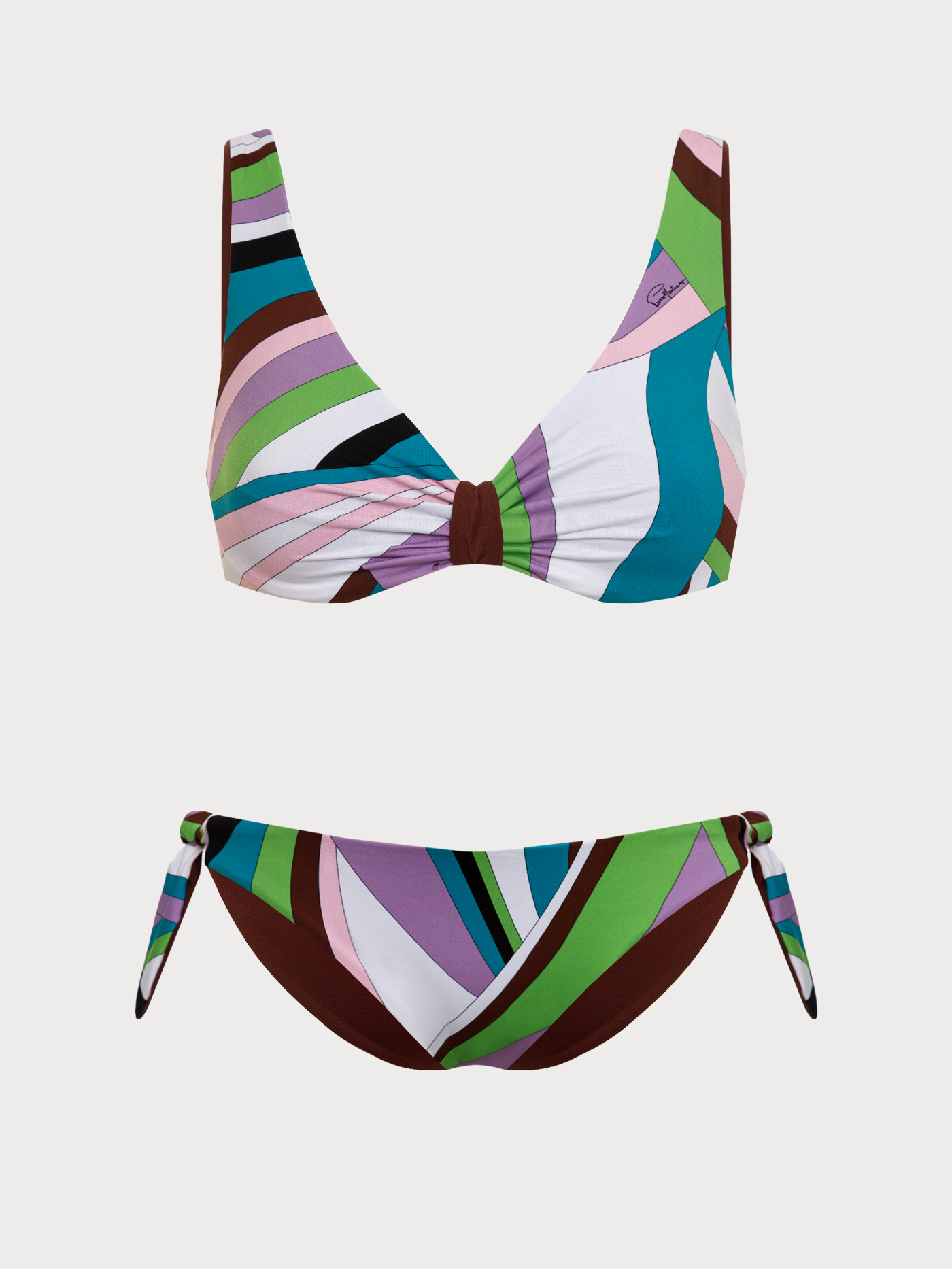 Купальник раздельный лиф мягкий / слип