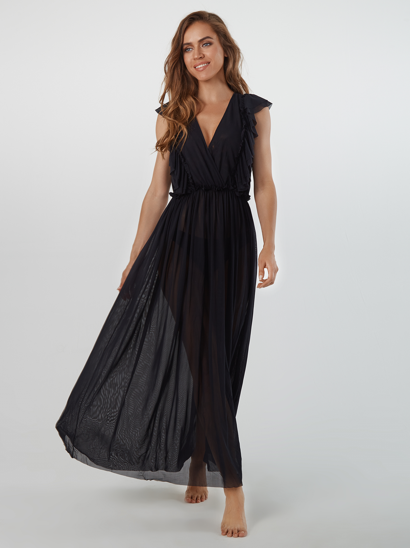 Платье длинное