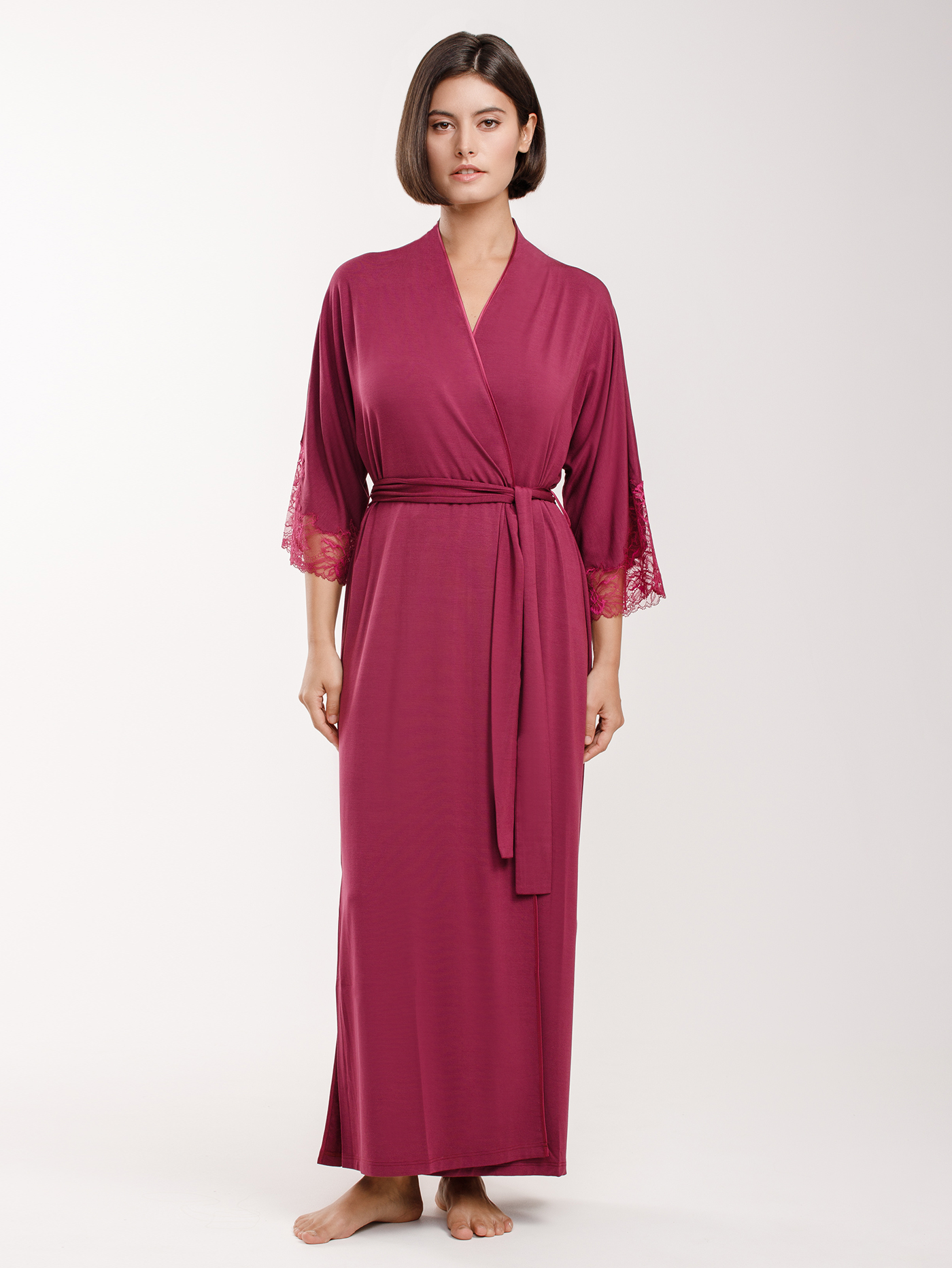 Халат длинный